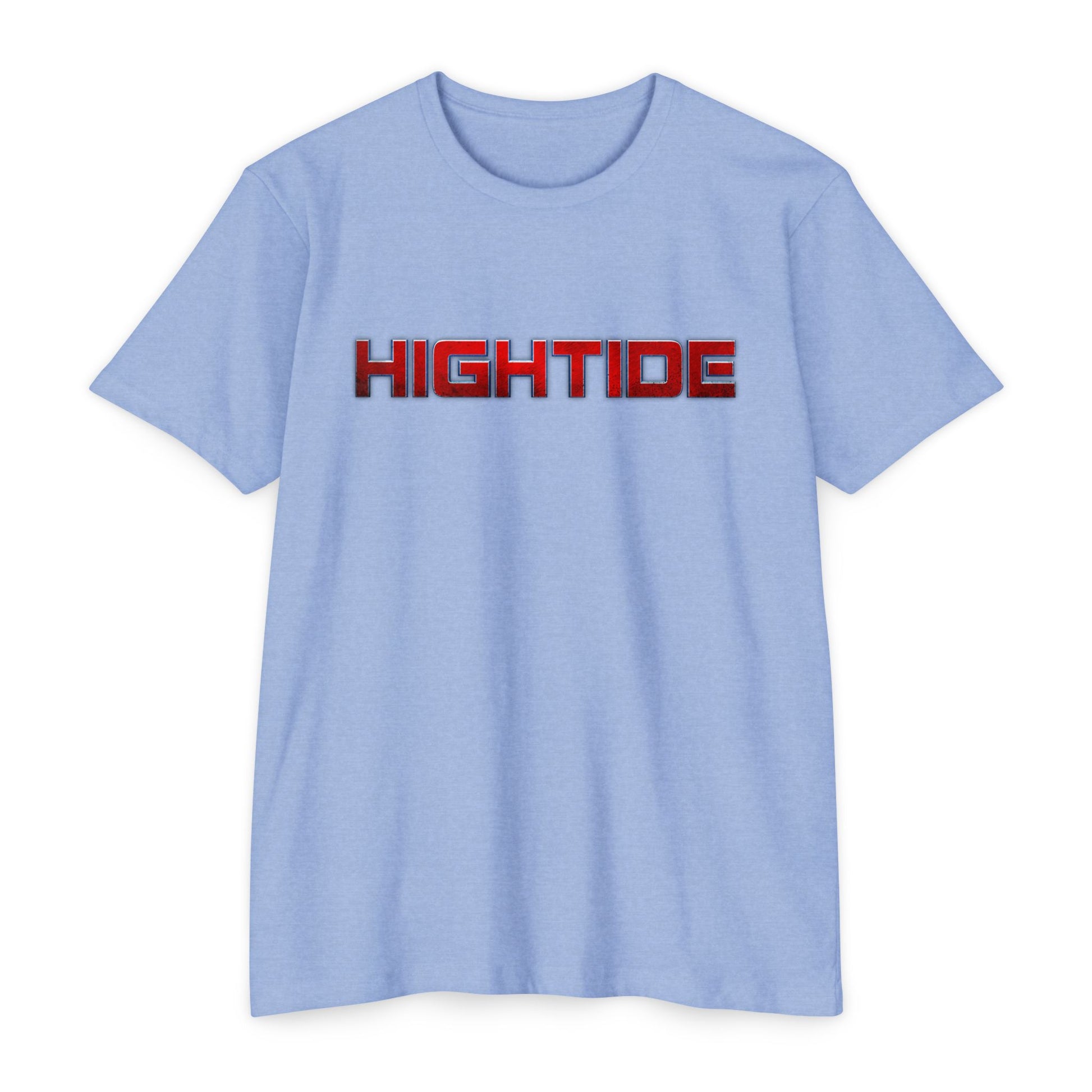 HighTide Unisex CVC Jersey T-shirt - Casual Summer Style, Beachwear, Gift for Ocean Lovers, Summer Vibes, Everyday Comfort