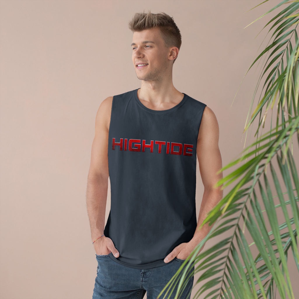 HighTide Unisex Tank Top, Summer Beach Wear, Casual Style, Unisex Fitness Shirt, Gift for Beach Lovers, Outdoor Activities