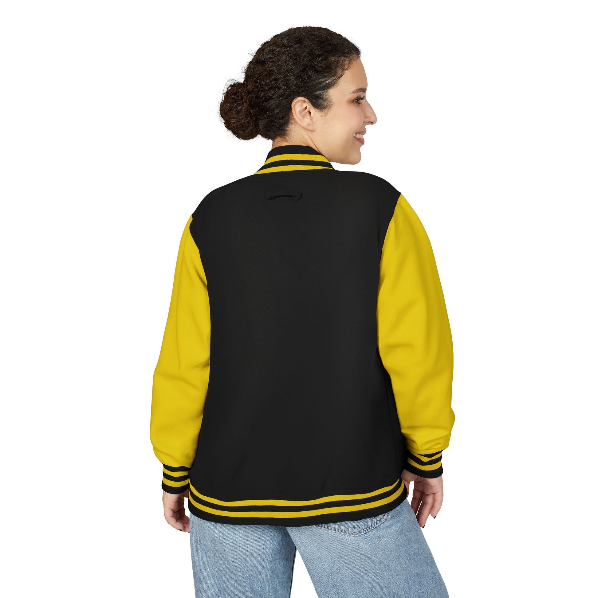 Stylish Unisex Heavyweight Letterman Jacket - Perfect for Gamers, Casual Outings, School Events, and Team Spirit!