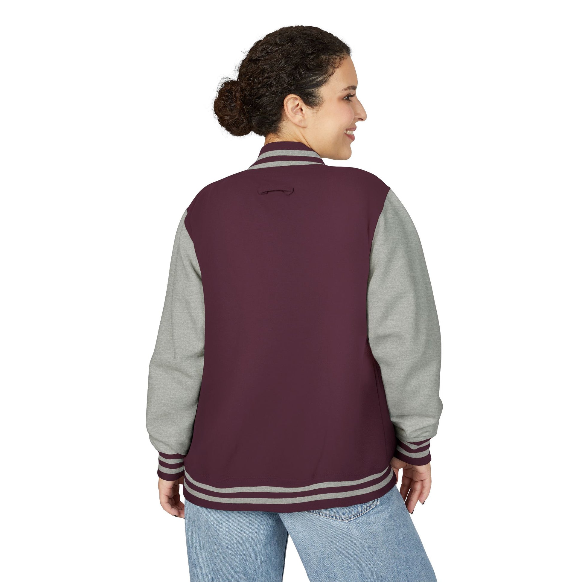 Stylish Unisex Heavyweight Letterman Jacket - Perfect for Gamers, Casual Outings, School Events, and Team Spirit!