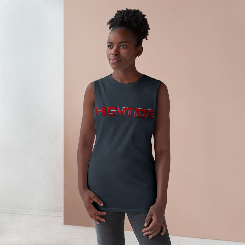 HighTide Unisex Tank Top, Summer Beach Wear, Casual Style, Unisex Fitness Shirt, Gift for Beach Lovers, Outdoor Activities
