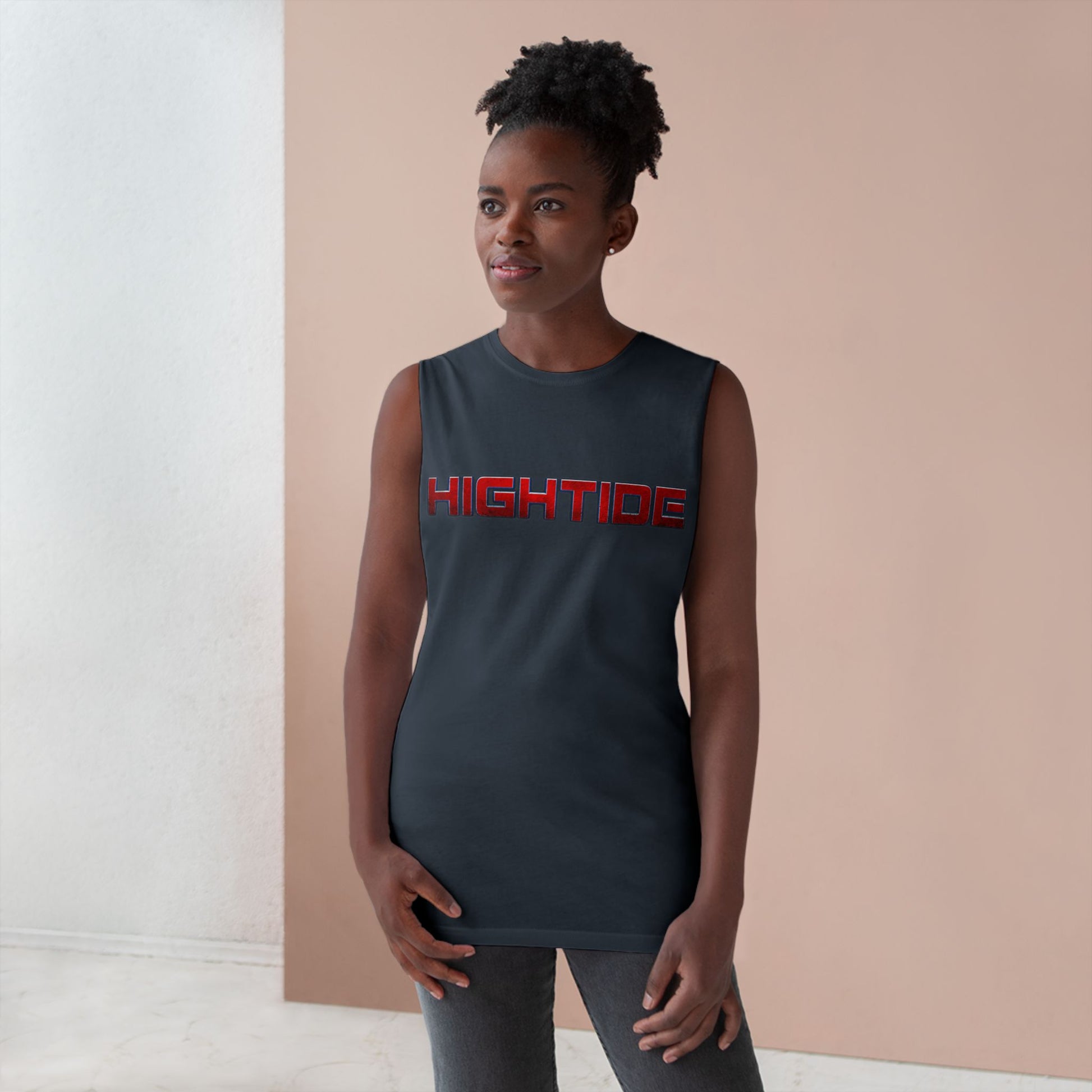 HighTide Unisex Tank Top, Summer Beach Wear, Casual Style, Unisex Fitness Shirt, Gift for Beach Lovers, Outdoor Activities