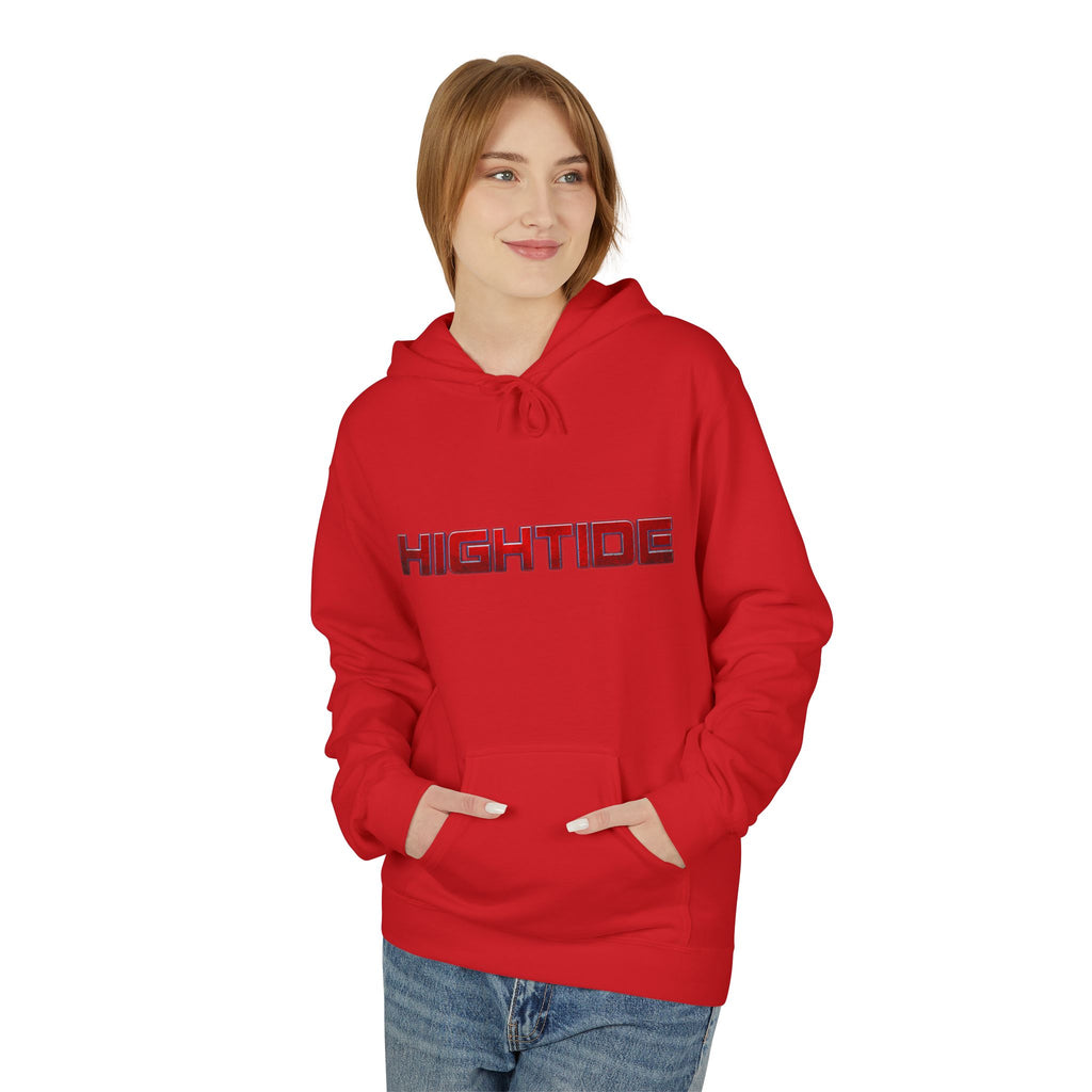 High Tide Softstyle Hoodie, Unisex Fleece Sweatshirt, Beach Vibe Apparel, Unique Gift for Surfers, Casual Comfort Wear