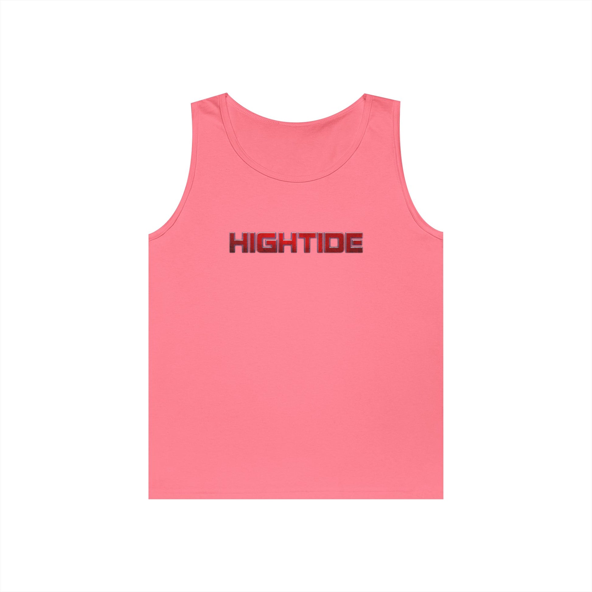 HighTide Unisex Cotton Tank Top, Summer Beach Wear, Casual Fitness Top, Gifts for Ocean Lovers, Outdoor Activities