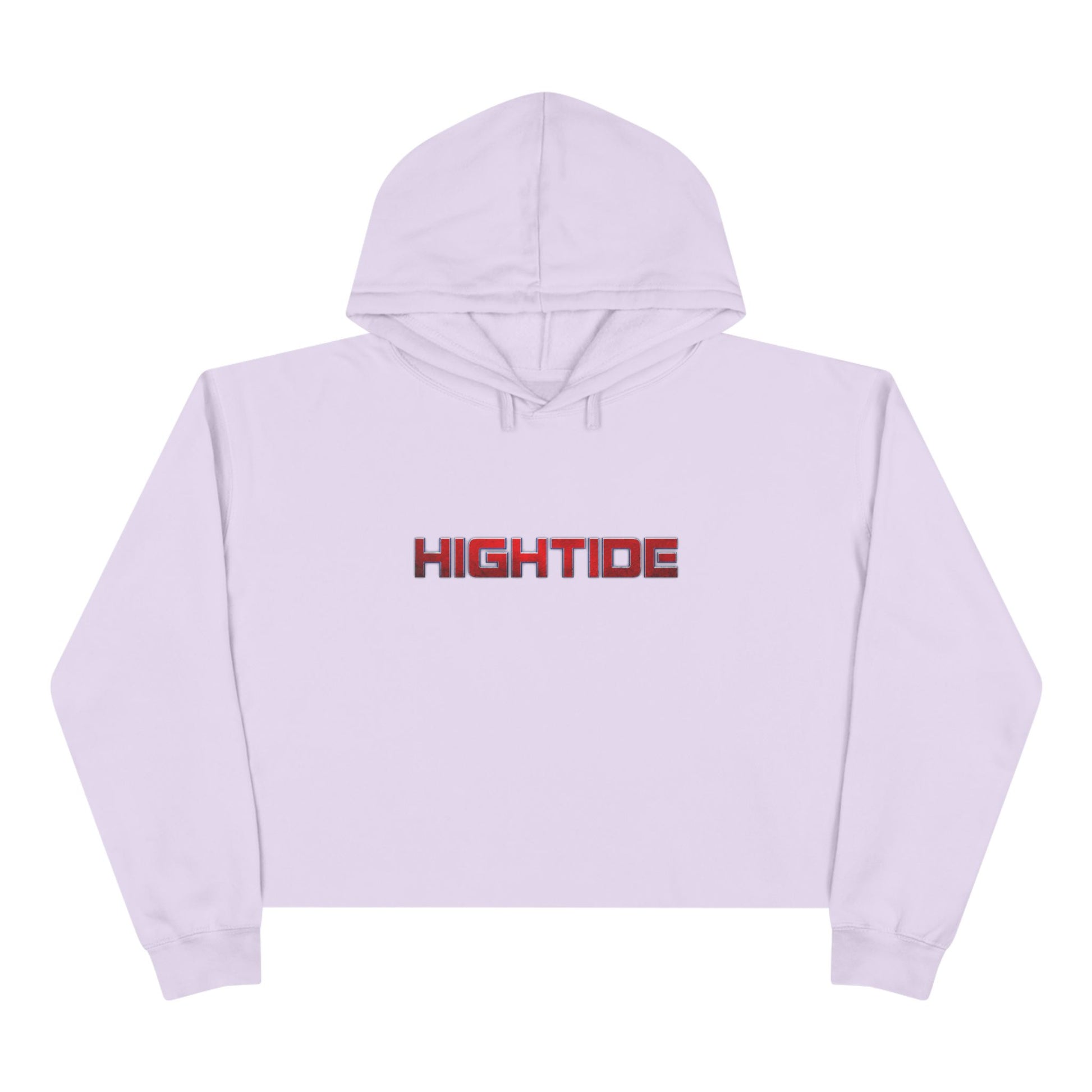 Trendy Hightide Crop Hoodie for Beach Lovers, Summer Fashion, Casual Wear, Surf Style, Gift for Her