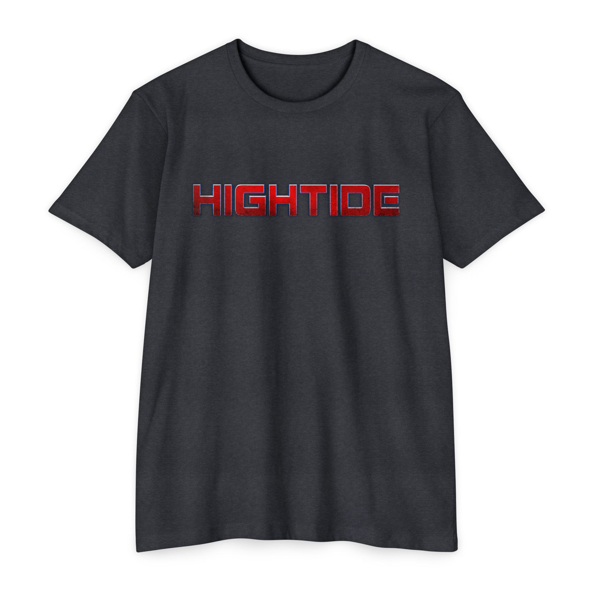 HighTide Unisex CVC Jersey T-shirt - Casual Summer Style, Beachwear, Gift for Ocean Lovers, Summer Vibes, Everyday Comfort