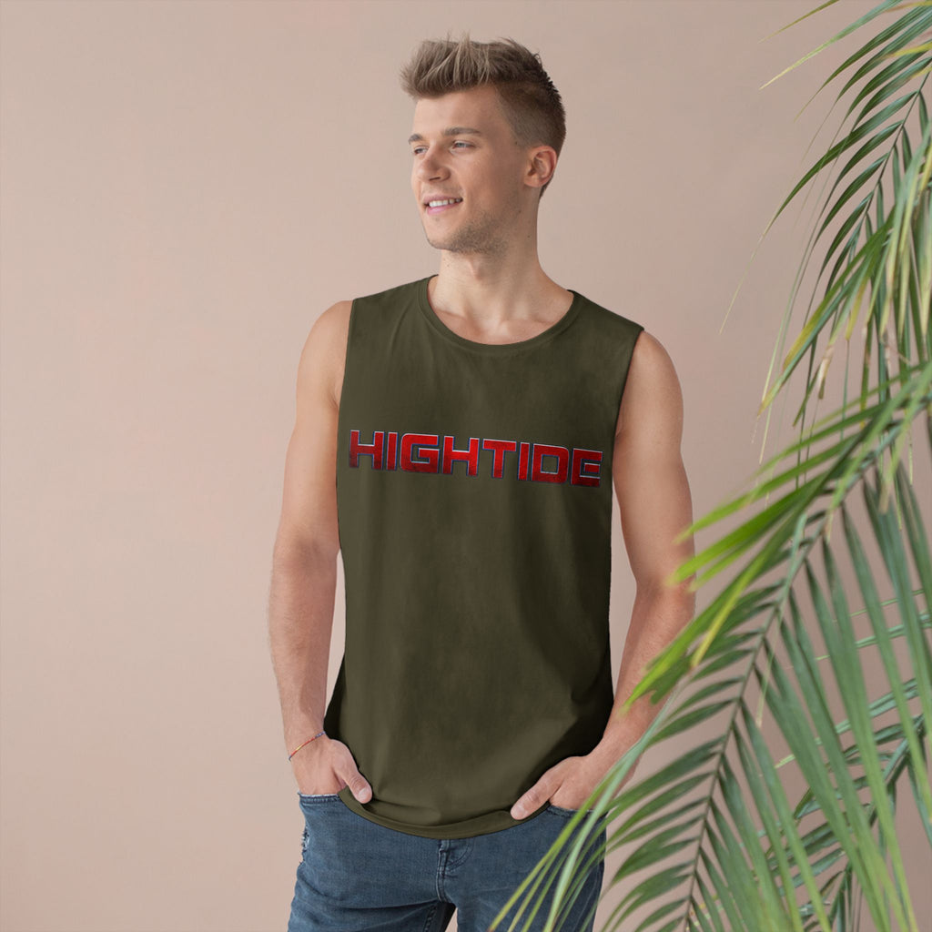 HighTide Unisex Tank Top, Summer Beach Wear, Casual Style, Unisex Fitness Shirt, Gift for Beach Lovers, Outdoor Activities