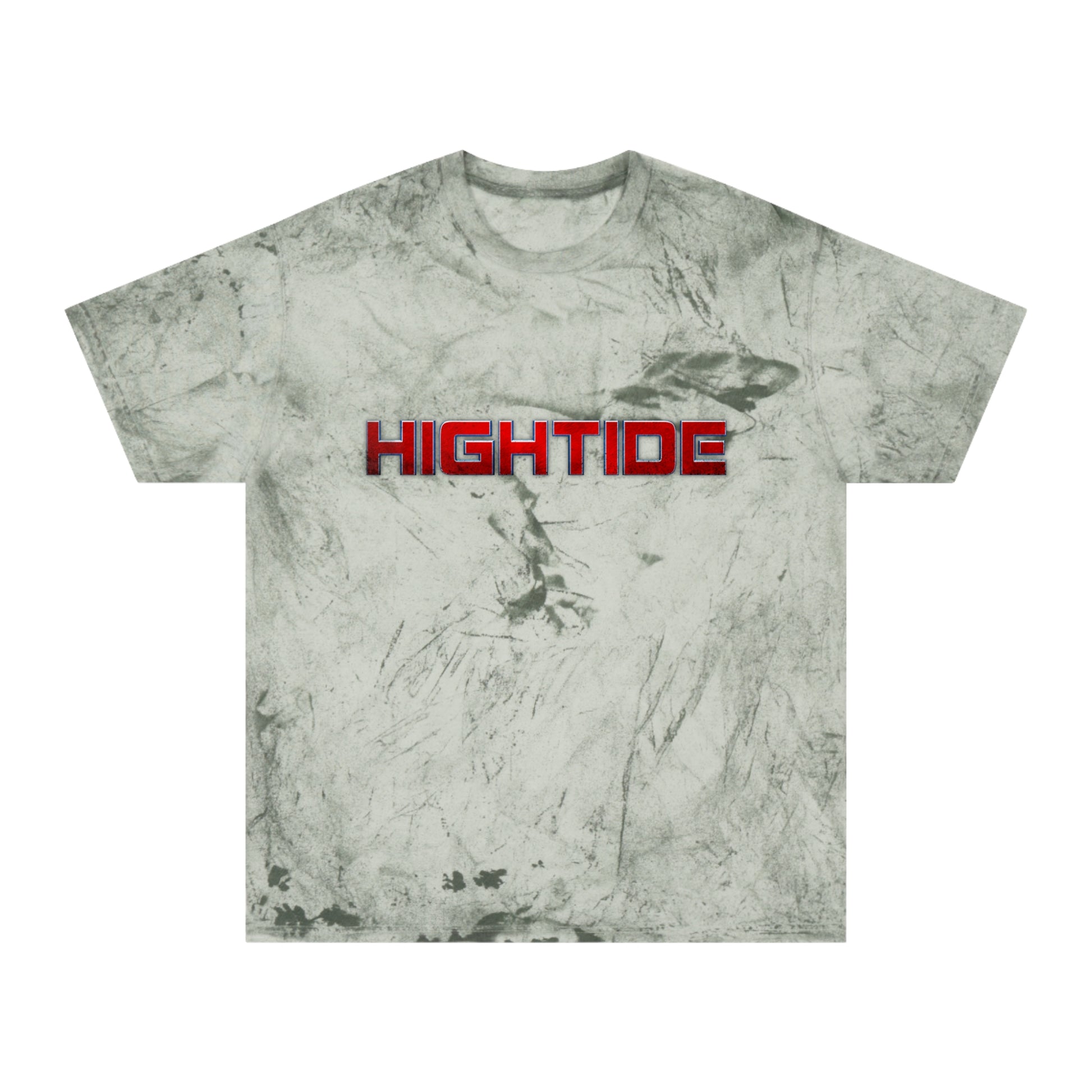 Colorful Unisex T-Shirt - High Tide Vibe, Summer Style, Casual Wear, Gift for Friends, Vibrant Tie-Dye Top