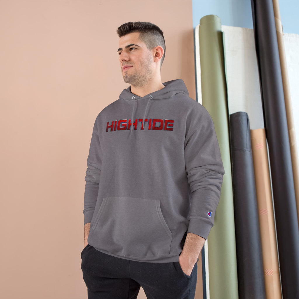 Hightide Champion Hoodie | Cozy Streetwear, Gift for Ocean Lovers, Casual Wear, Surf Vibes, Unisex Fashion
