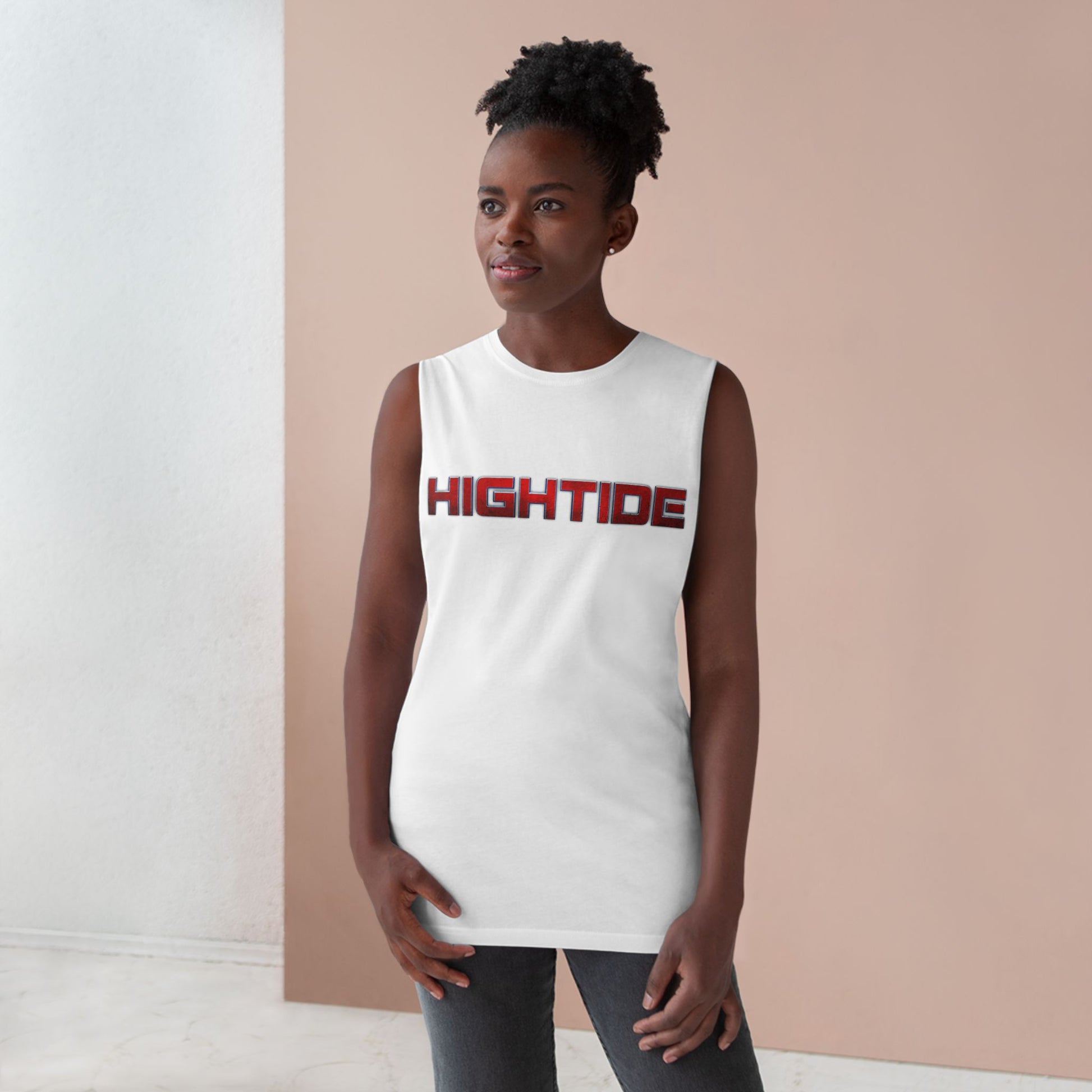 HighTide Unisex Tank Top, Summer Beach Wear, Casual Style, Unisex Fitness Shirt, Gift for Beach Lovers, Outdoor Activities