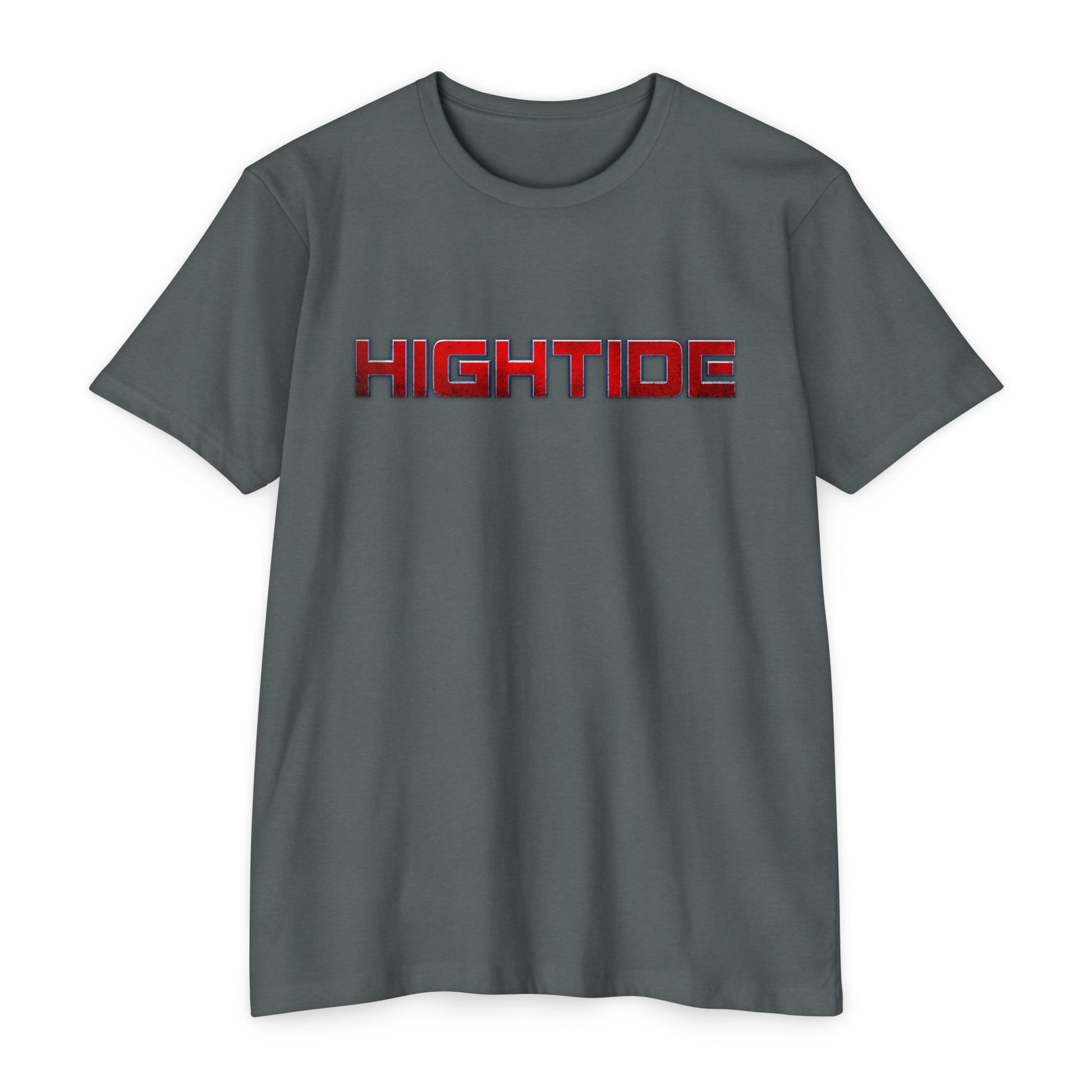 HighTide Unisex CVC Jersey T-shirt - Casual Summer Style, Beachwear, Gift for Ocean Lovers, Summer Vibes, Everyday Comfort