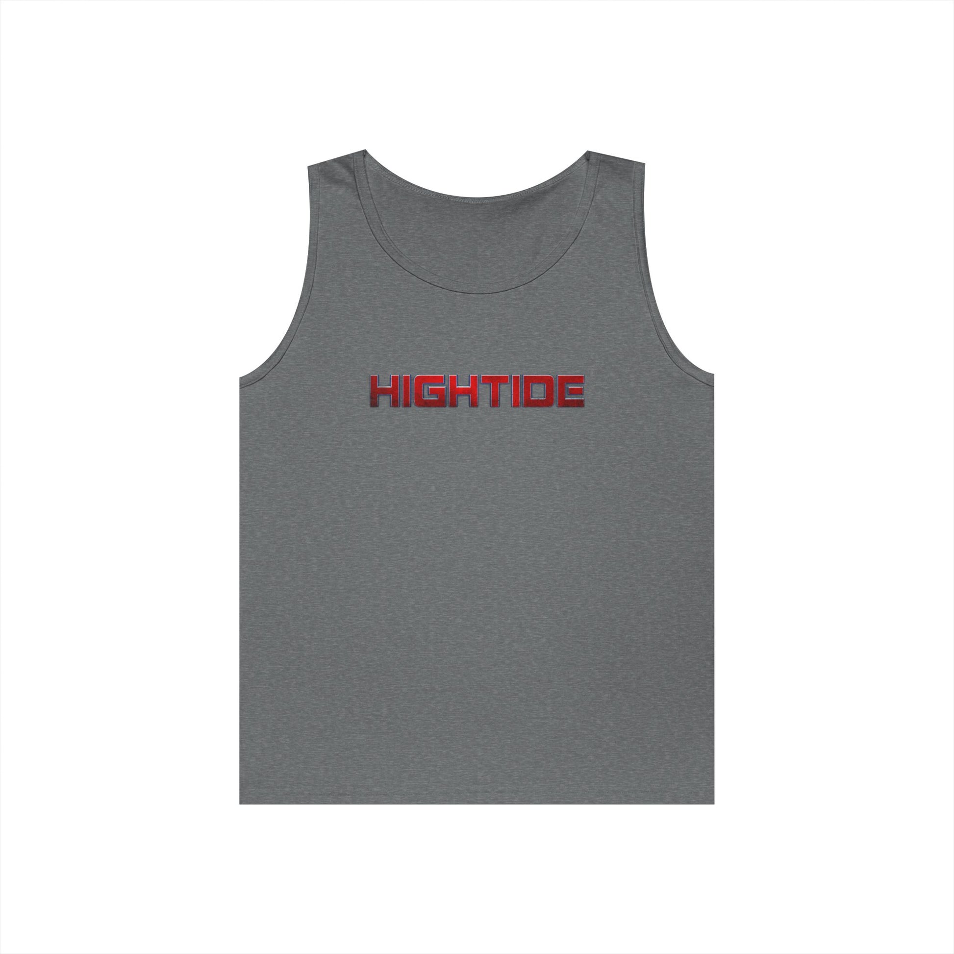 HighTide Unisex Cotton Tank Top, Summer Beach Wear, Casual Fitness Top, Gifts for Ocean Lovers, Outdoor Activities