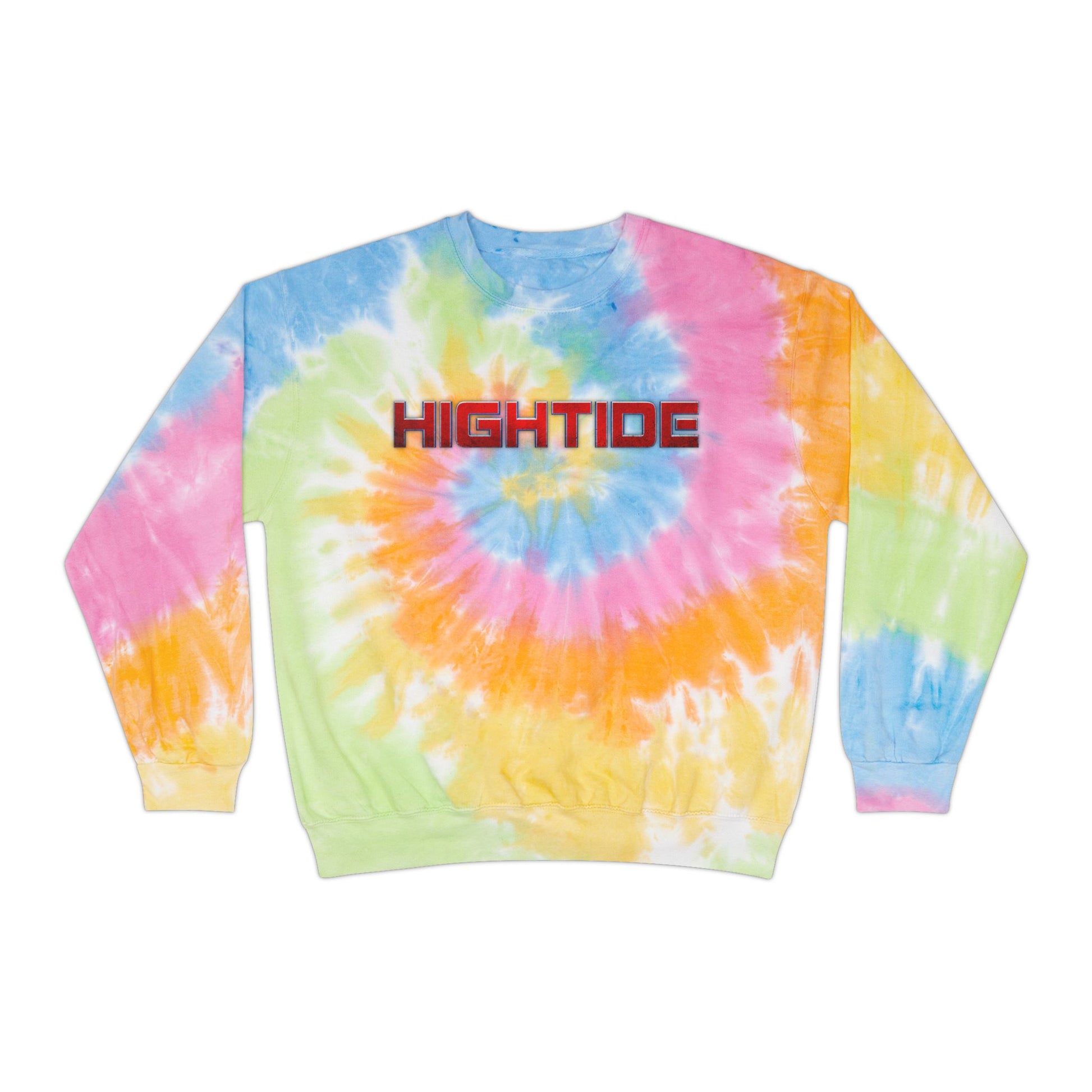 Chill Vibes Tie-Dye Sweatshirt | Unisex High Tide Pullover for Beach Lovers, Cozy Gift for Summer, Retro Style, Beach Day Apparel, [...]