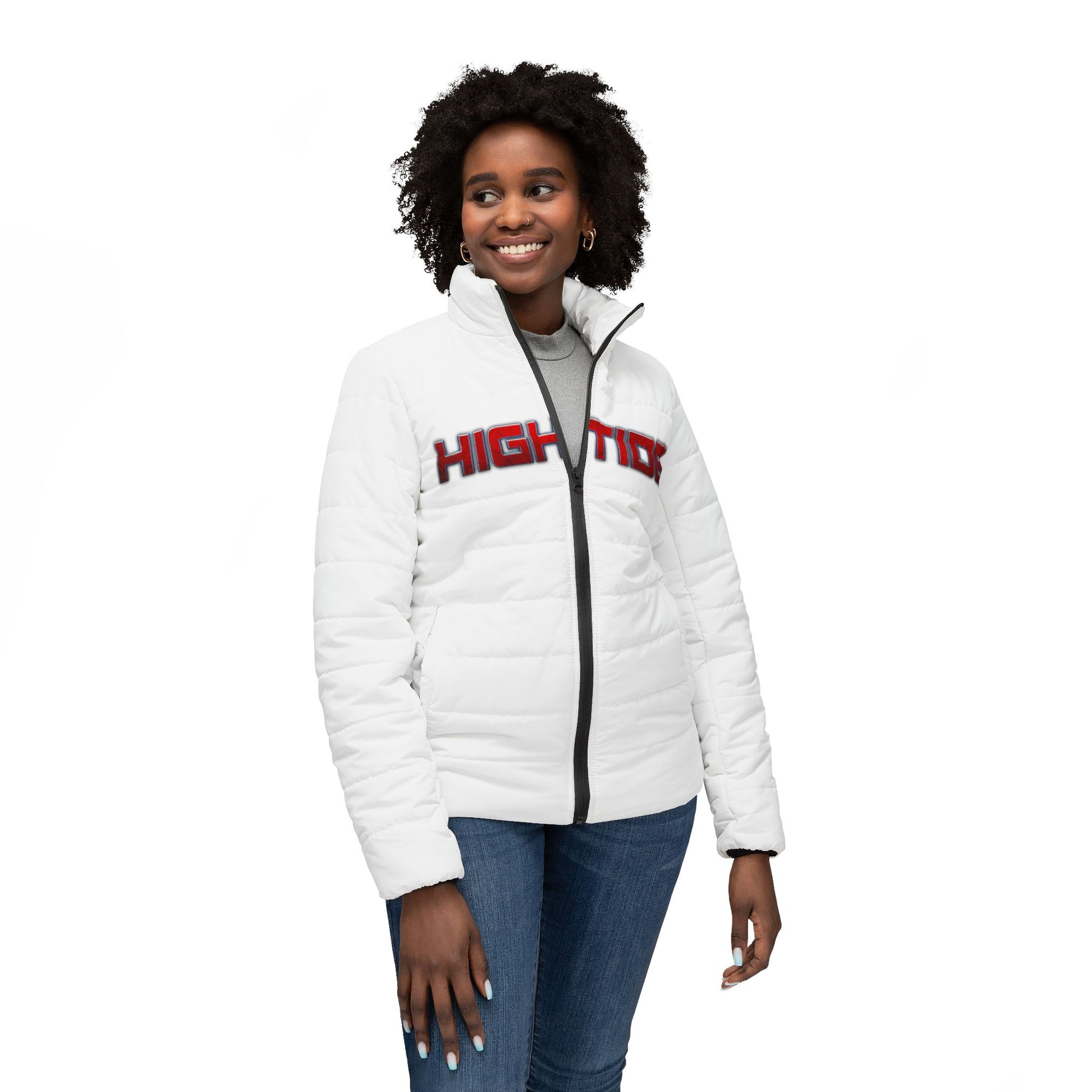 HighTide Women’s Puffer Jacket - Cozy & Stylish Winter Outerwear, Perfect for Outdoor Adventures, Gift for Her, Holiday Essential