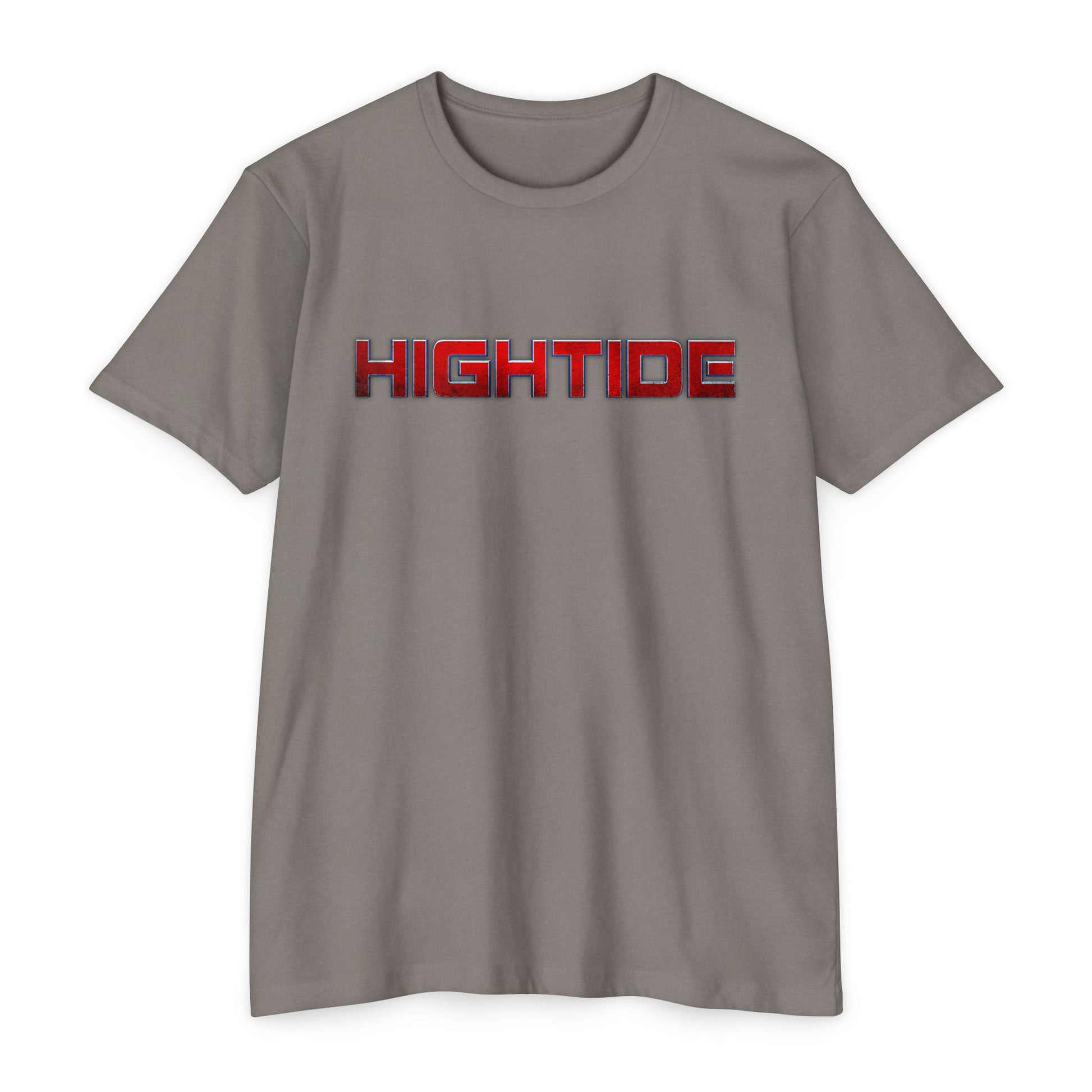 HighTide Unisex CVC Jersey T-shirt - Casual Summer Style, Beachwear, Gift for Ocean Lovers, Summer Vibes, Everyday Comfort