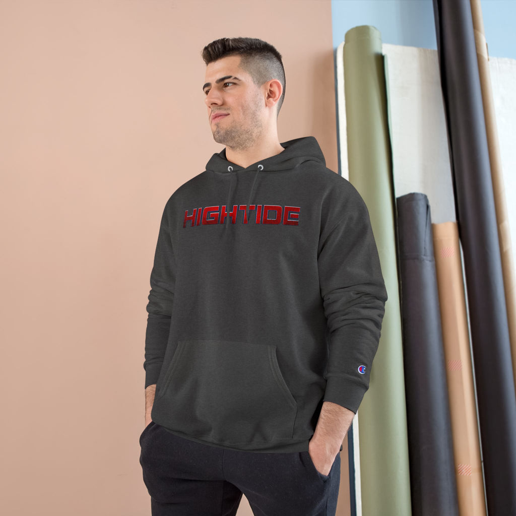 Hightide Champion Hoodie | Cozy Streetwear, Gift for Ocean Lovers, Casual Wear, Surf Vibes, Unisex Fashion