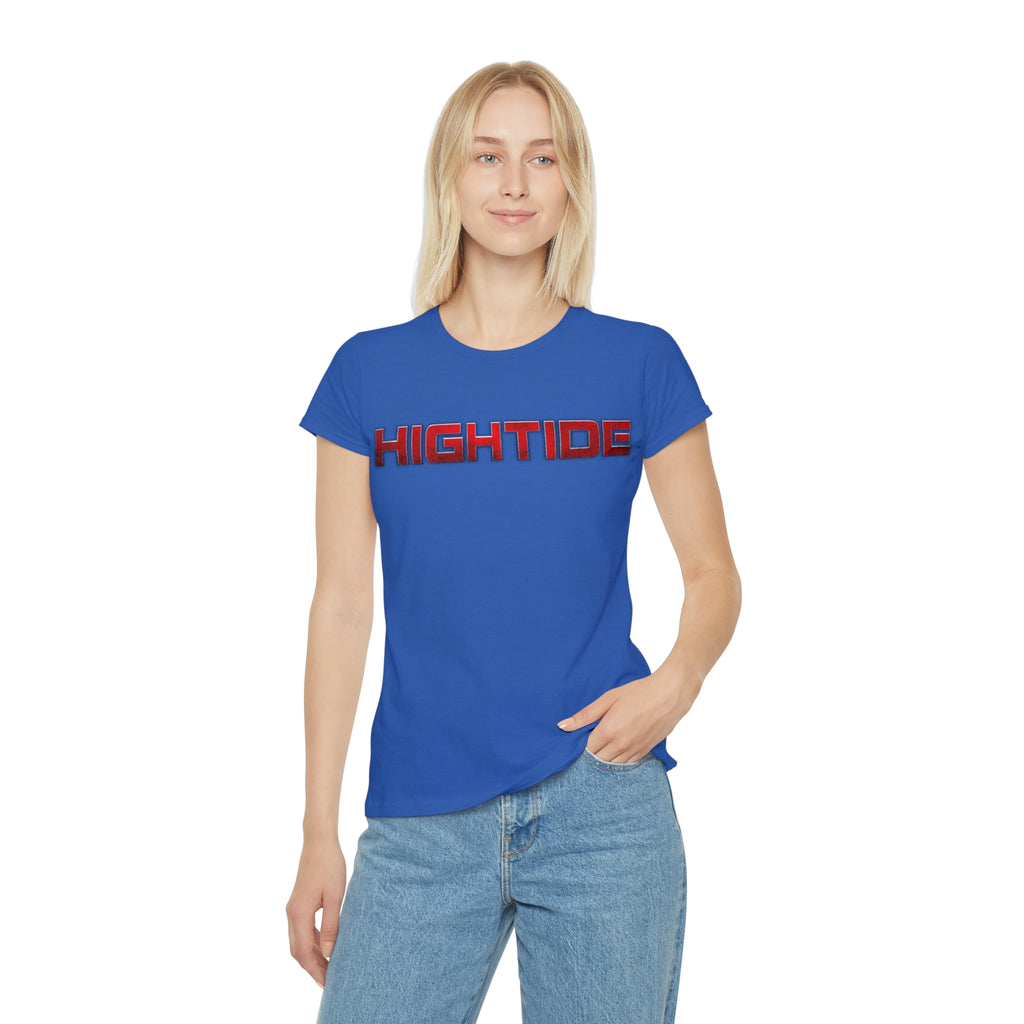 High Tide Women's Iconic T-Shirt, Casual Tee, Beach Vibes, Summer Wardrobe, Gift for Ocean Lovers, Vacation Essentials