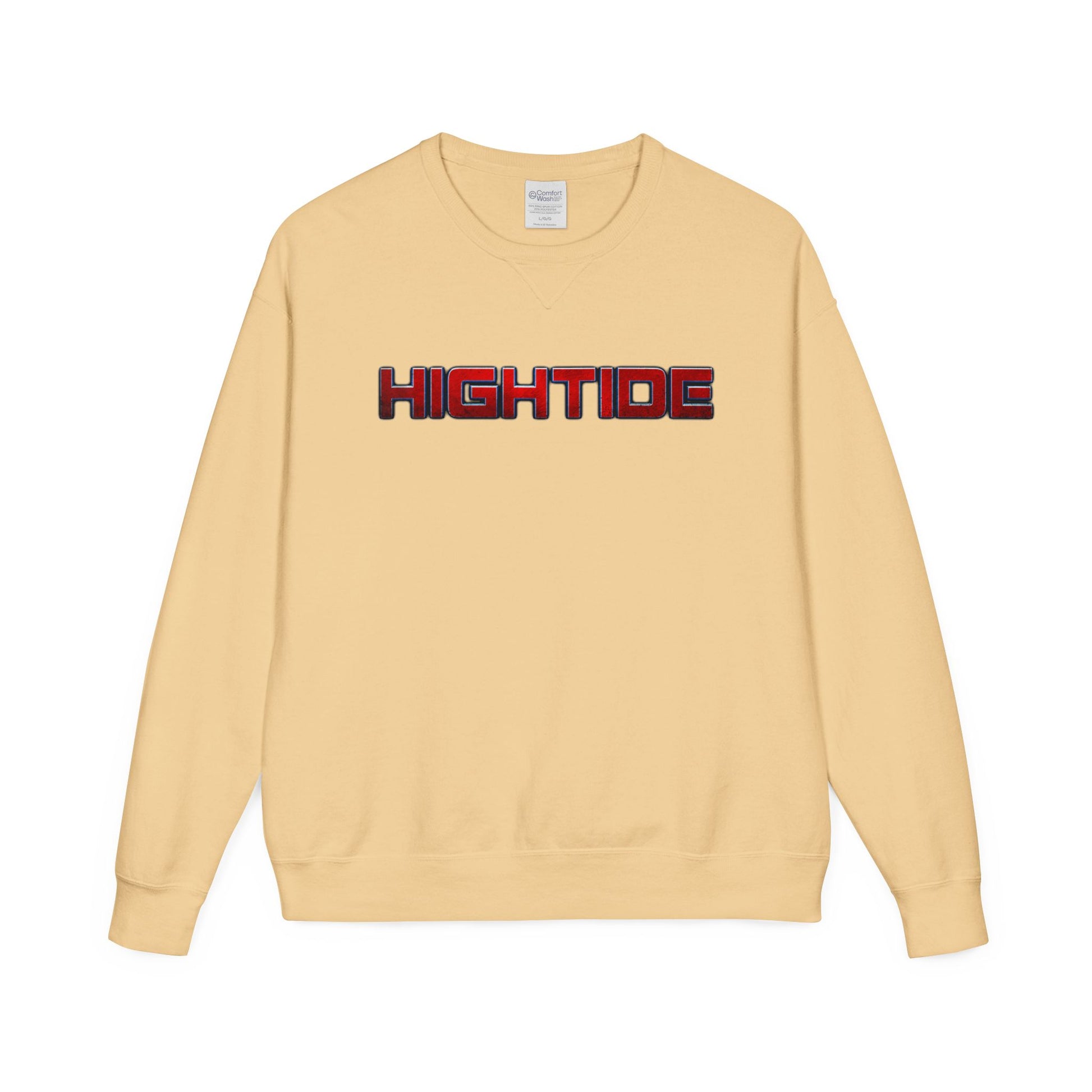 Stylish ComfortWash® Crewneck Sweatshirt - Perfect for Casual Outings, Cozy Nights, and Hightide Lovers, Unisex, Gift Idea, Lightweight