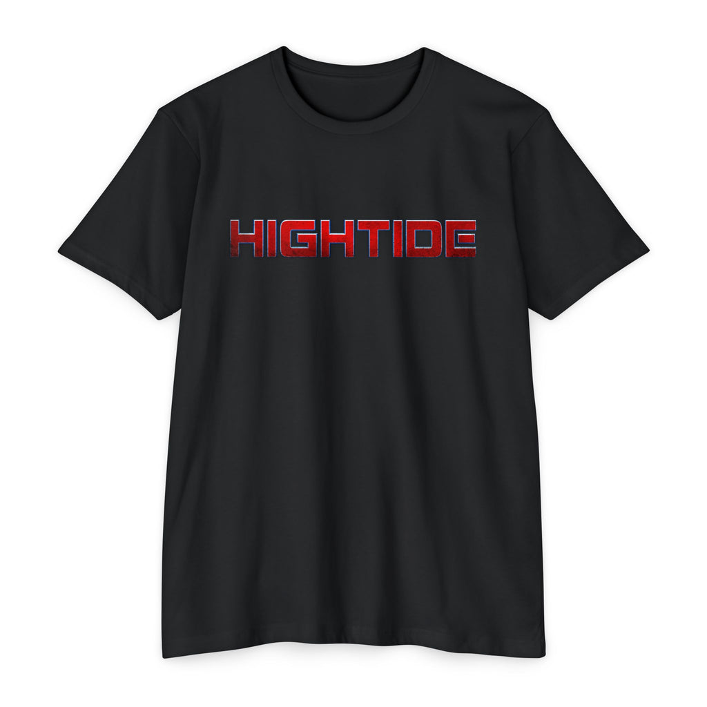 HighTide Unisex CVC Jersey T-shirt - Casual Summer Style, Beachwear, Gift for Ocean Lovers, Summer Vibes, Everyday Comfort