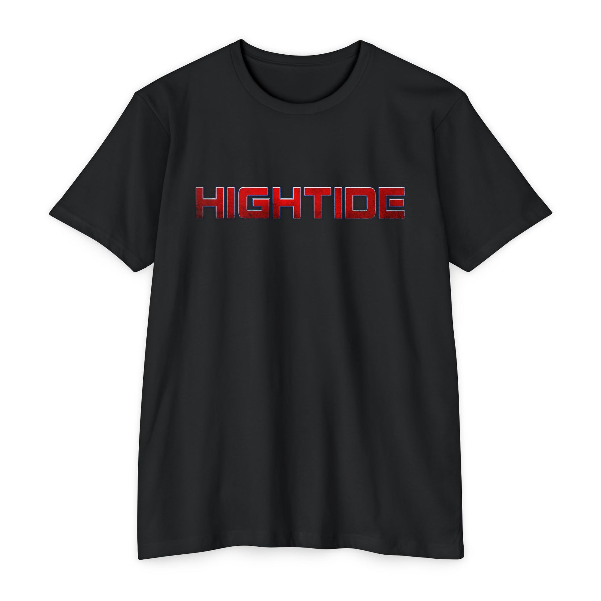 HighTide Unisex CVC Jersey T-shirt - Casual Summer Style, Beachwear, Gift for Ocean Lovers, Summer Vibes, Everyday Comfort