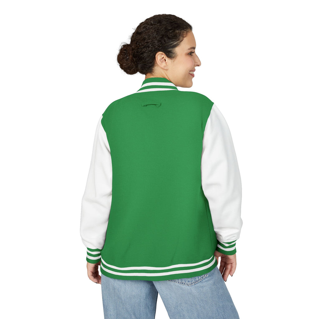 Stylish Unisex Heavyweight Letterman Jacket - Perfect for Gamers, Casual Outings, School Events, and Team Spirit!