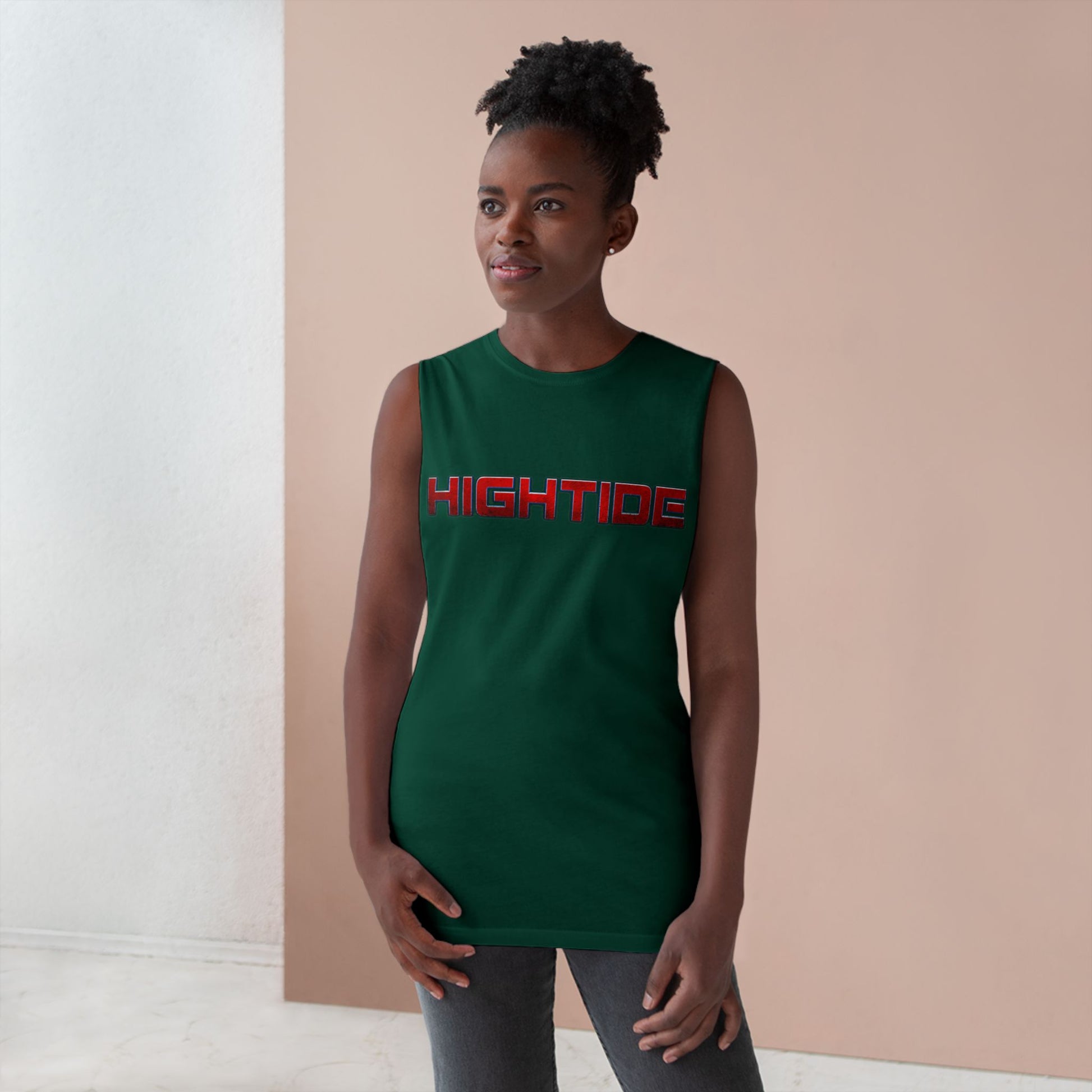 HighTide Unisex Tank Top, Summer Beach Wear, Casual Style, Unisex Fitness Shirt, Gift for Beach Lovers, Outdoor Activities