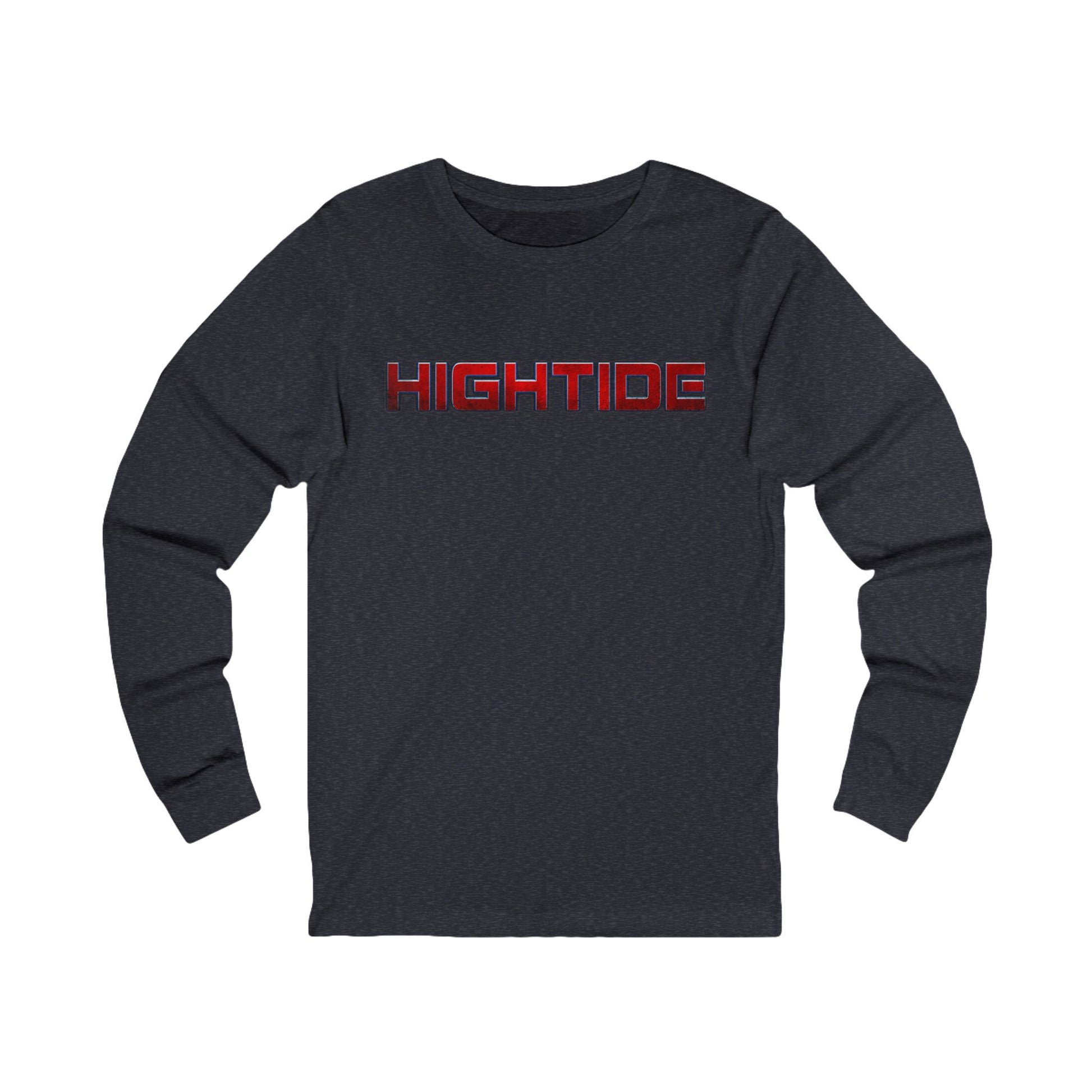 High Tide Unisex Long Sleeve Tee | Casual Wear, Beach Outfit, Gift for Surfers, Summer Essentials, Coastal Vibes, Everyday Comfort