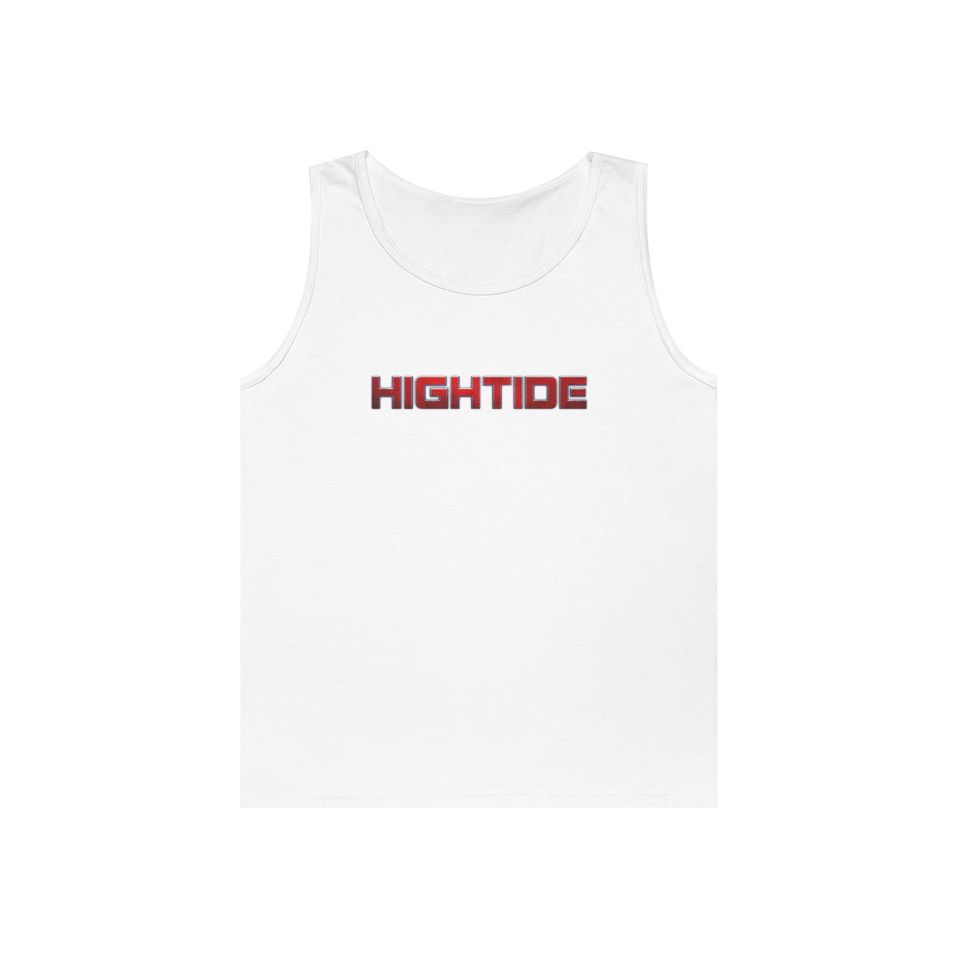 HighTide Unisex Cotton Tank Top, Summer Beach Wear, Casual Fitness Top, Gifts for Ocean Lovers, Outdoor Activities