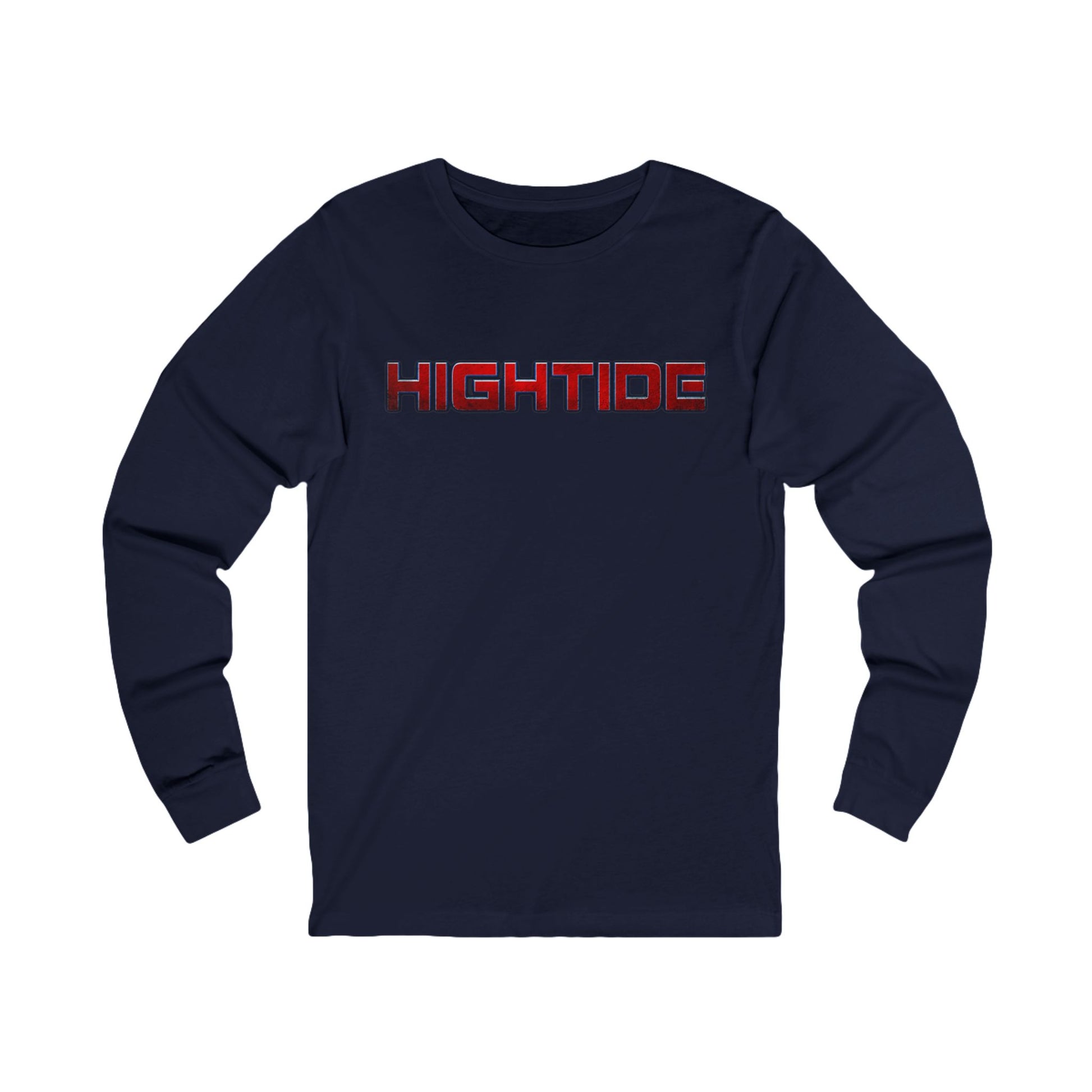 High Tide Unisex Long Sleeve Tee | Casual Wear, Beach Outfit, Gift for Surfers, Summer Essentials, Coastal Vibes, Everyday Comfort