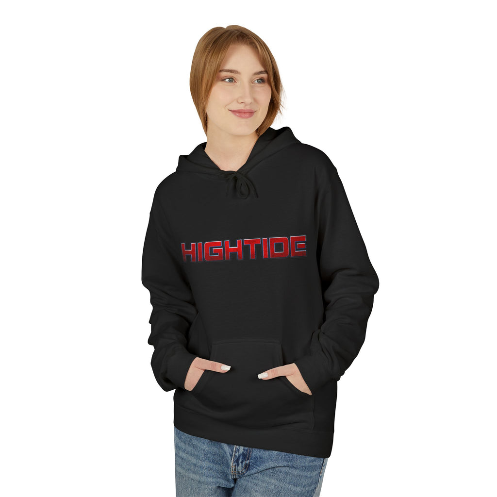 High Tide Softstyle Hoodie, Unisex Fleece Sweatshirt, Beach Vibe Apparel, Unique Gift for Surfers, Casual Comfort Wear