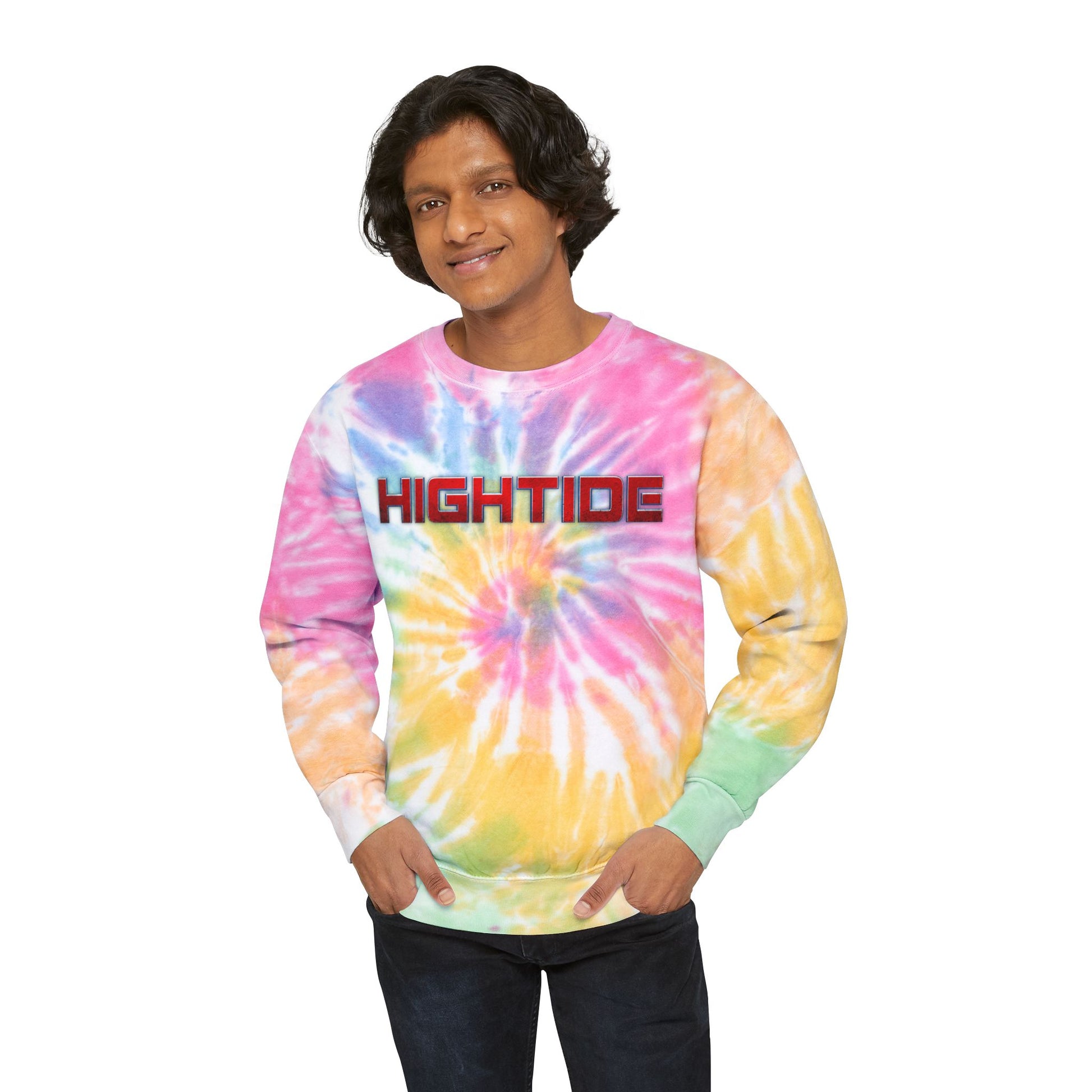 Chill Vibes Tie-Dye Sweatshirt | Unisex High Tide Pullover for Beach Lovers, Cozy Gift for Summer, Retro Style, Beach Day Apparel, [...]
