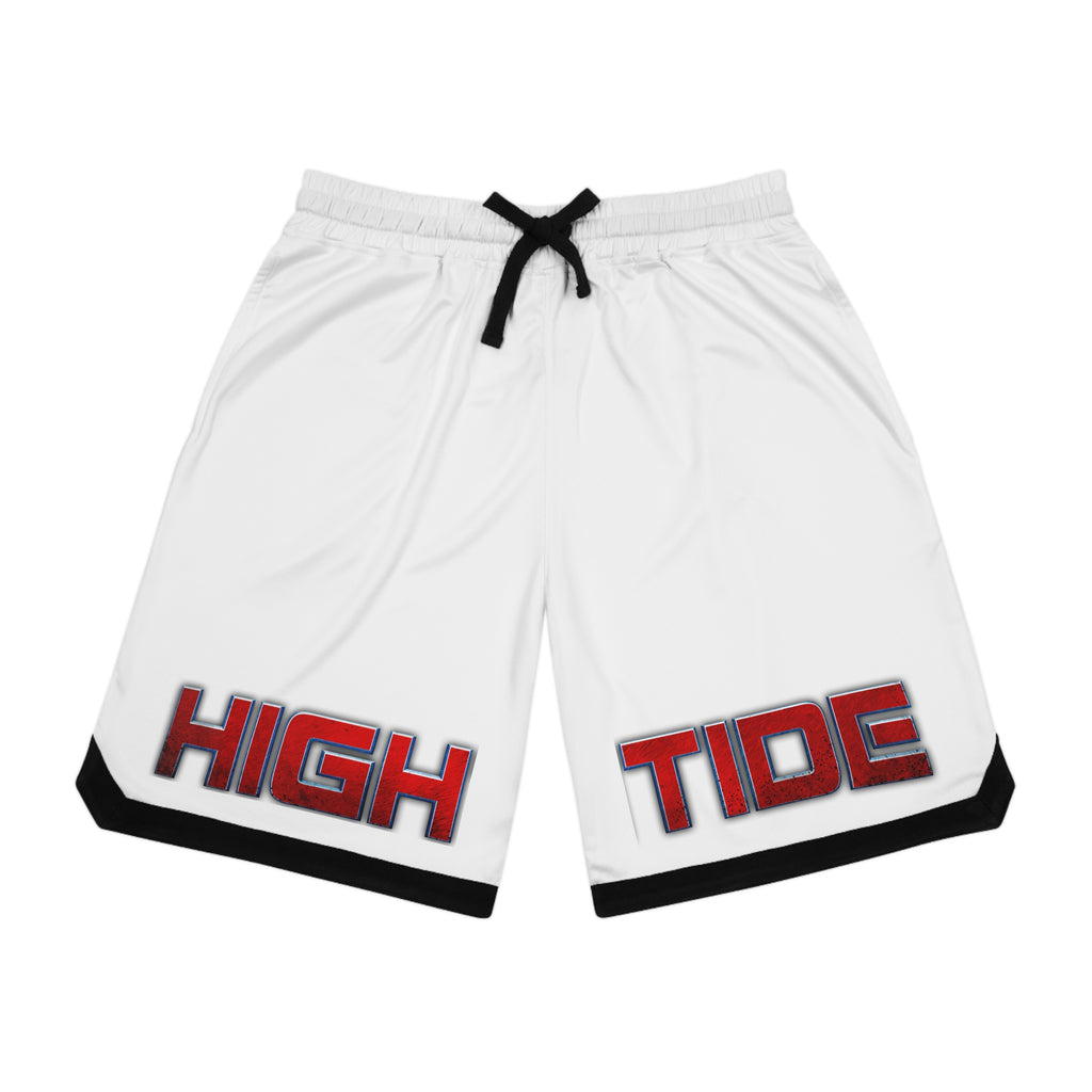 Basketball Rib Shorts - Tide High Sportswear, Athletic Gear, Summer Essentials, Gym Wear, Trendy Sports Shorts