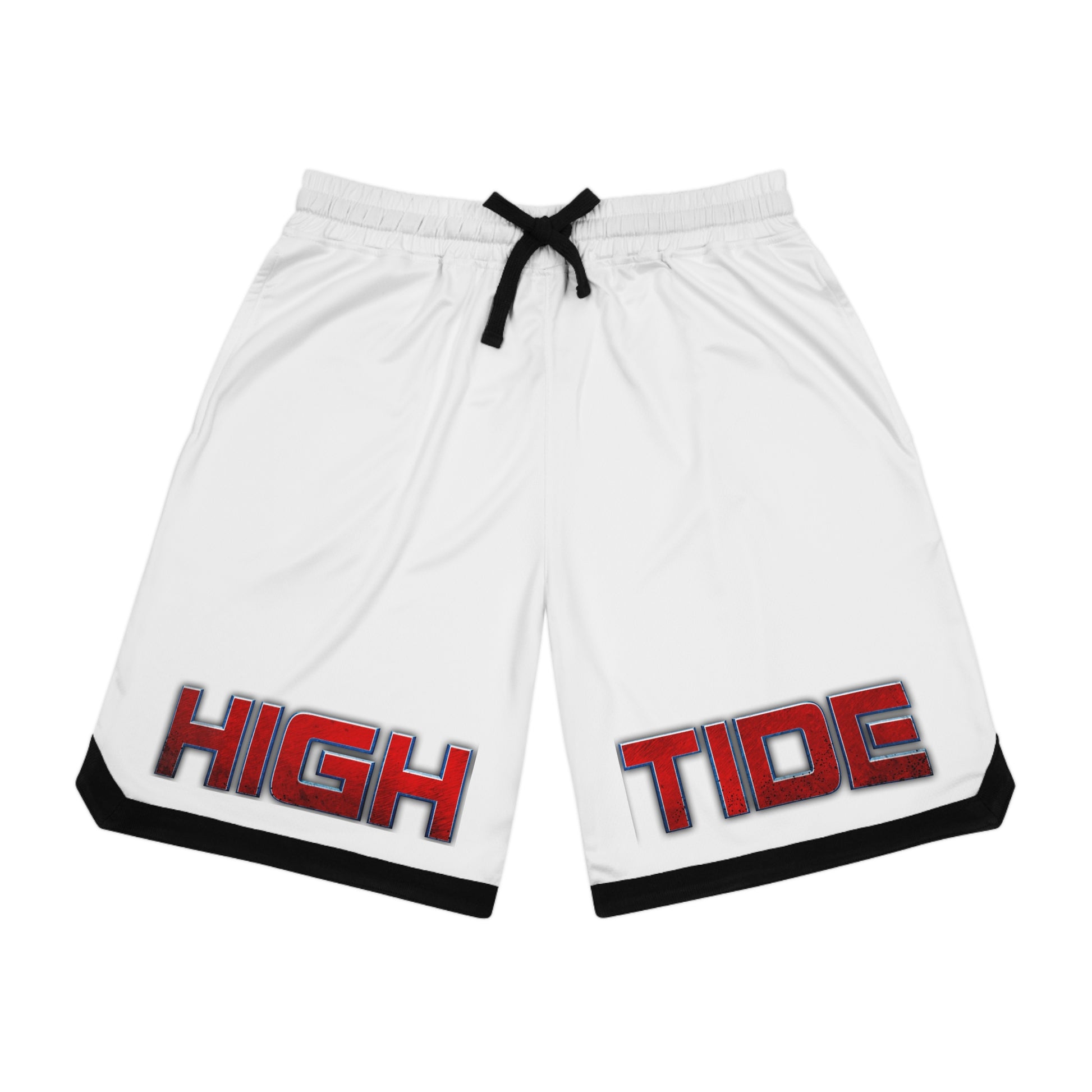 Basketball Rib Shorts - Tide High Sportswear, Athletic Gear, Summer Essentials, Gym Wear, Trendy Sports Shorts