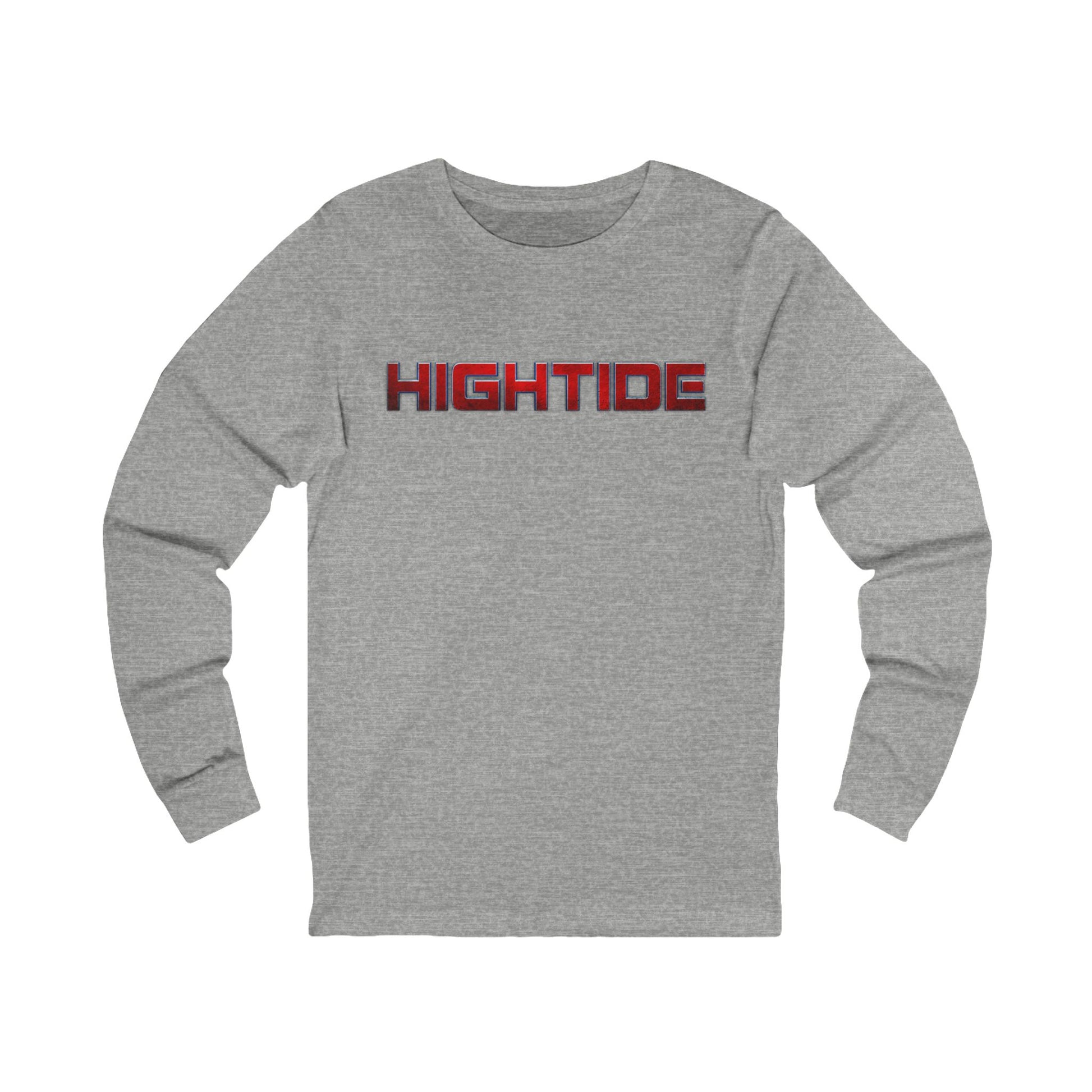 High Tide Unisex Long Sleeve Tee | Casual Wear, Beach Outfit, Gift for Surfers, Summer Essentials, Coastal Vibes, Everyday Comfort