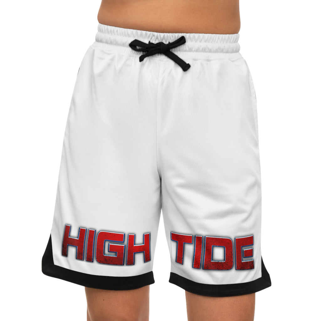 Basketball Rib Shorts - Tide High Sportswear, Athletic Gear, Summer Essentials, Gym Wear, Trendy Sports Shorts