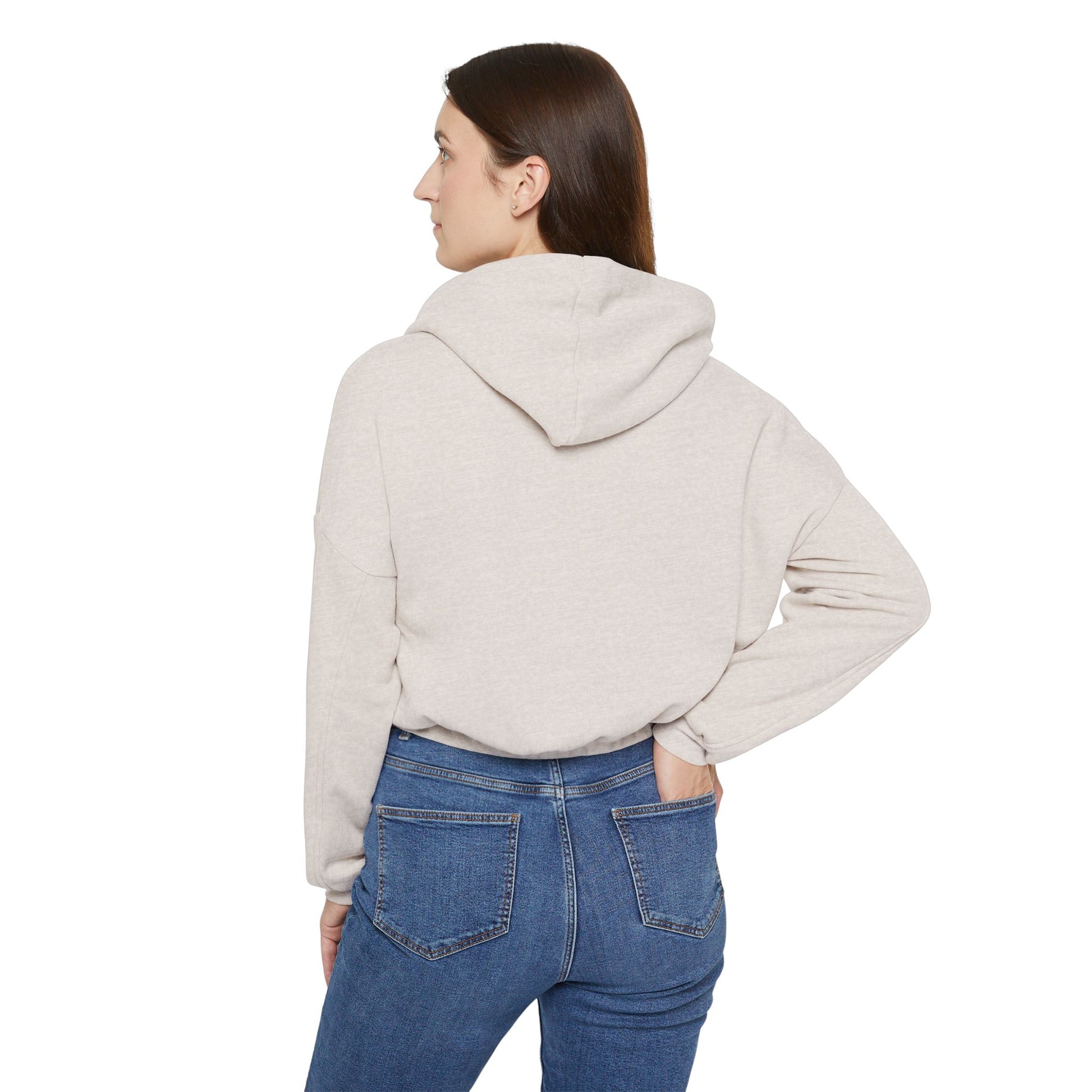 Trendy Women's Cinched Hoodie, Casual Streetwear, Perfect for Everyday Wear, Gift for Her, Stylish Layering Piece