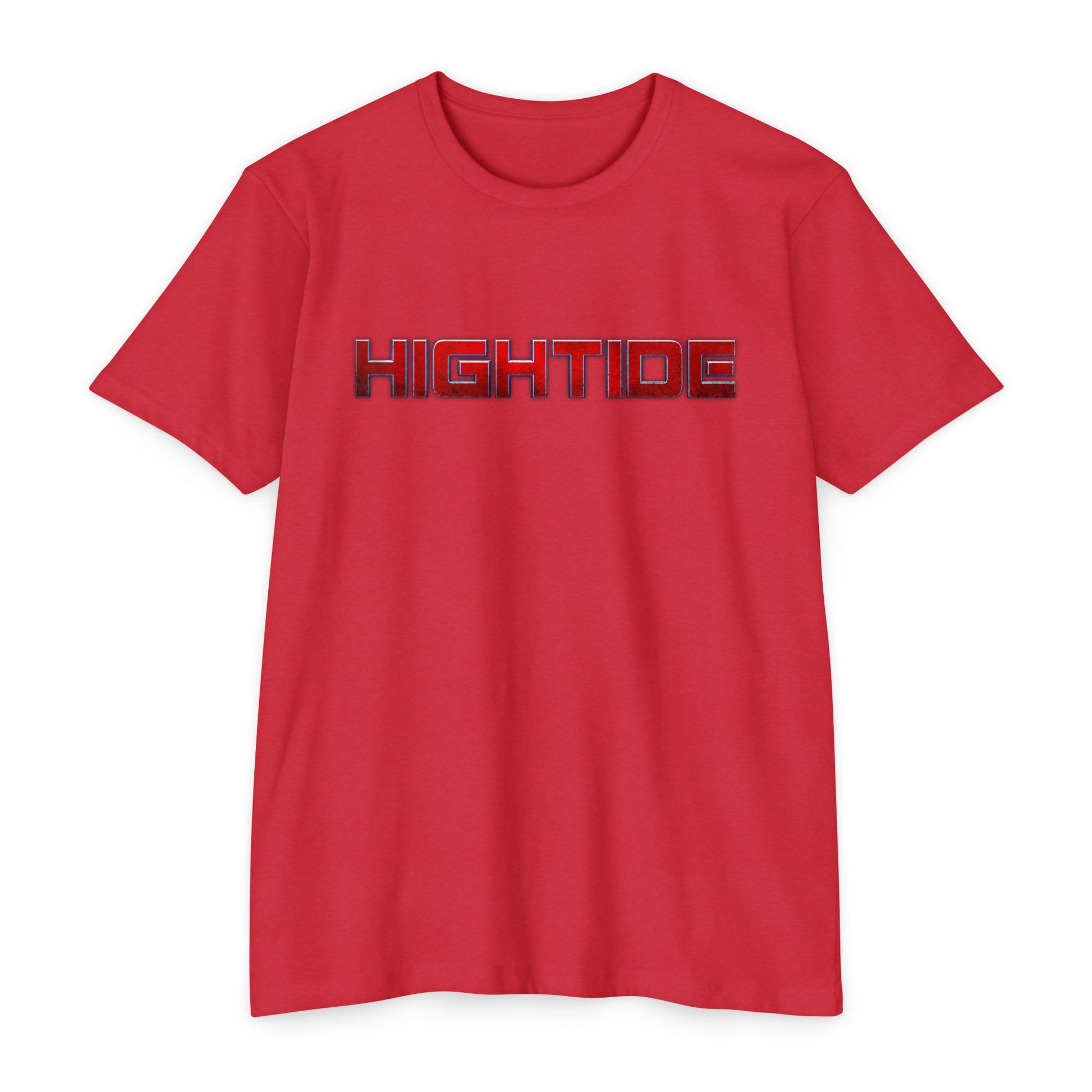 HighTide Unisex CVC Jersey T-shirt - Casual Summer Style, Beachwear, Gift for Ocean Lovers, Summer Vibes, Everyday Comfort
