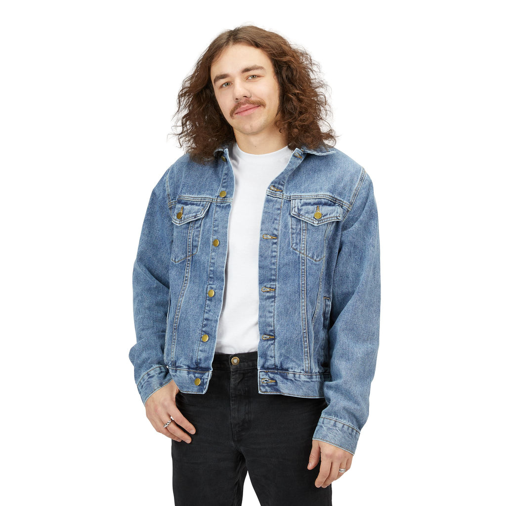 Men's Denim Jacket with HIGHTIDE Print | Trendy Casual Outerwear, Stylish Fashion Statement, Perfect for Everyday Wear, Gift for Him, [...]