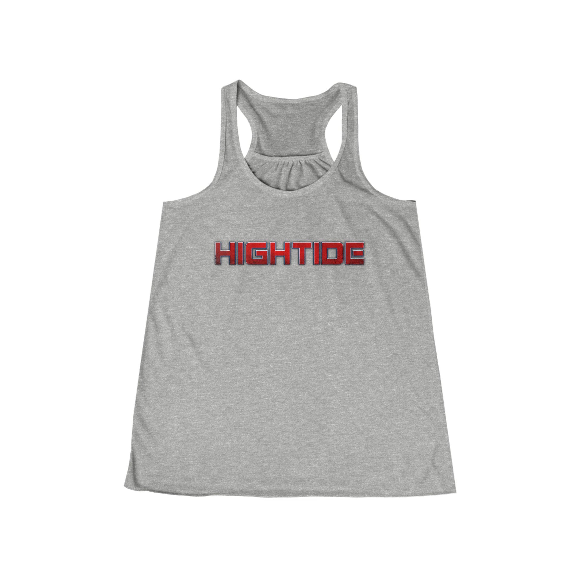 Hightide Women's Flowy Racerback Tank, Summer Workout Shirt, Beach Vacation Top, Relaxed Fit Activewear, Casual Weekend Wear, Gift for Her