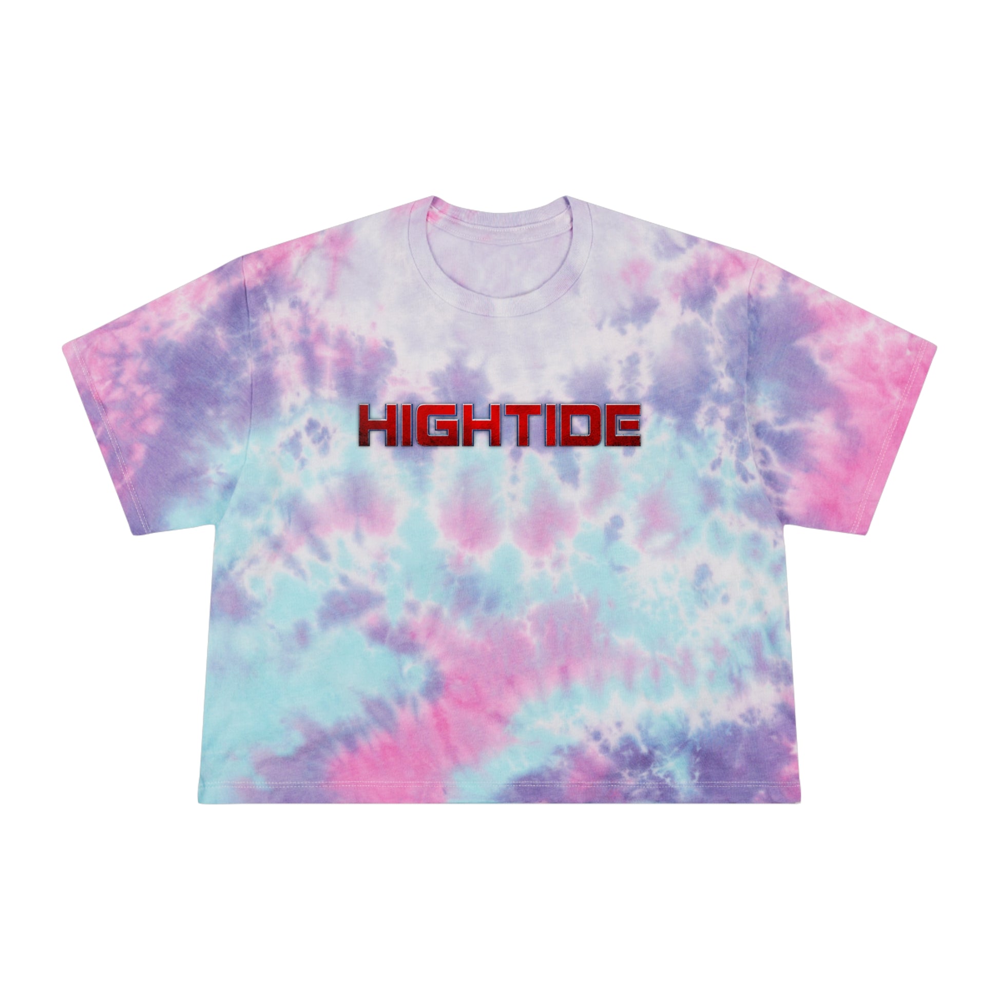 Chill Vibes Women's Tie-Dye Crop Tee | Perfect for Summer, Beach Days, Festivals, Casual Outfits, Gift for Her