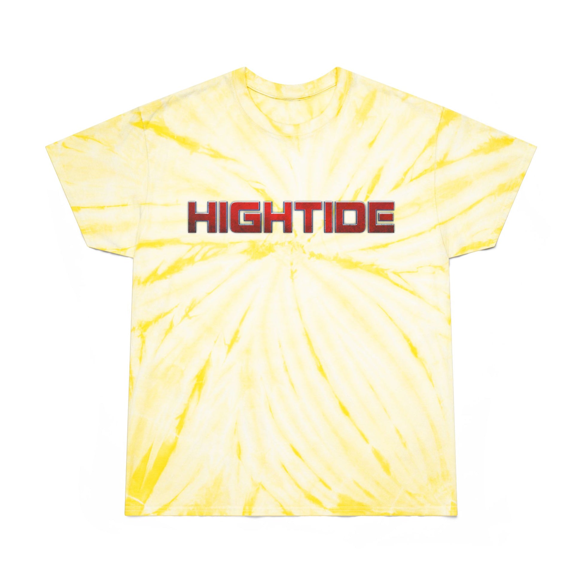 Sunny Tie-Dye Tee, HighTide | Boho Summer Shirt, Beachwear, Festival Top, Relaxed Fit Tee, Unique Gift for Her