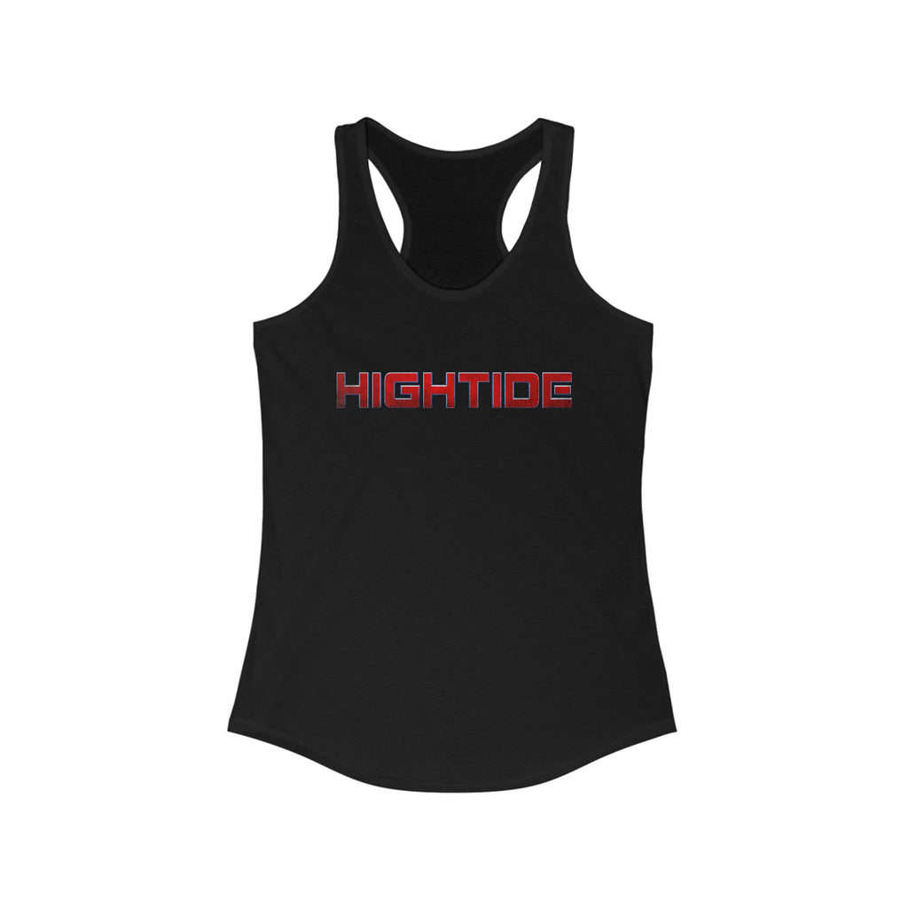 HighTide Women's Racerback Tank Top, Summer Workout Shirt, Beachwear, Casual Athleisure, Gift for Her, Vacation Tops