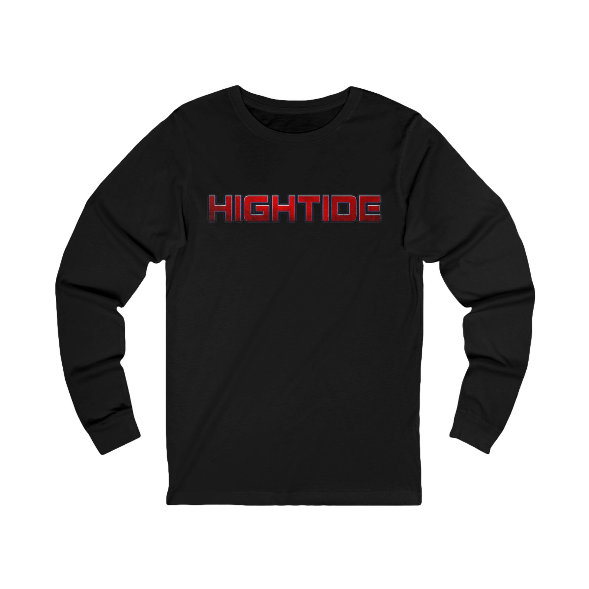 High Tide Unisex Long Sleeve Tee | Casual Wear, Beach Outfit, Gift for Surfers, Summer Essentials, Coastal Vibes, Everyday Comfort