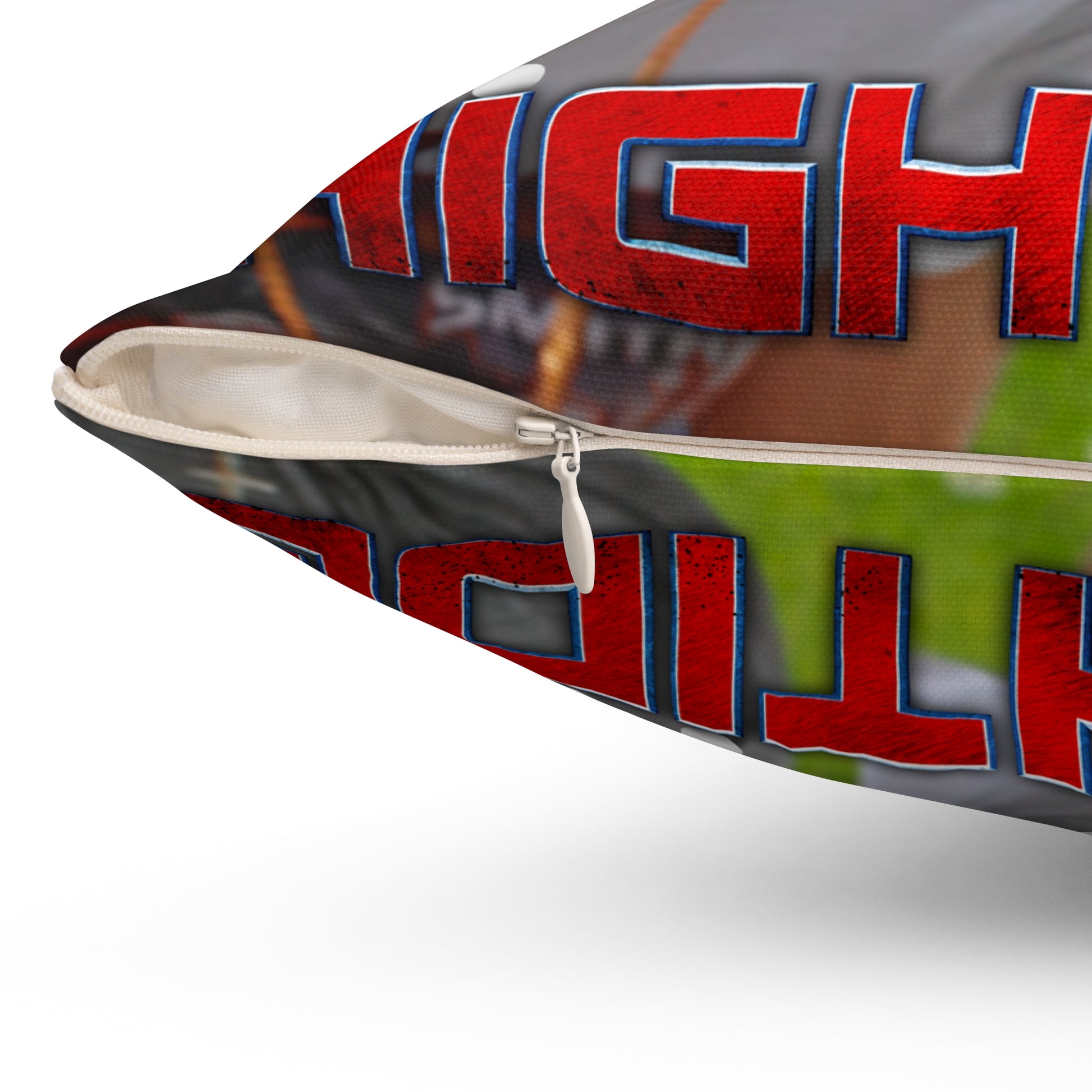 Spun Polyester Square Pillow