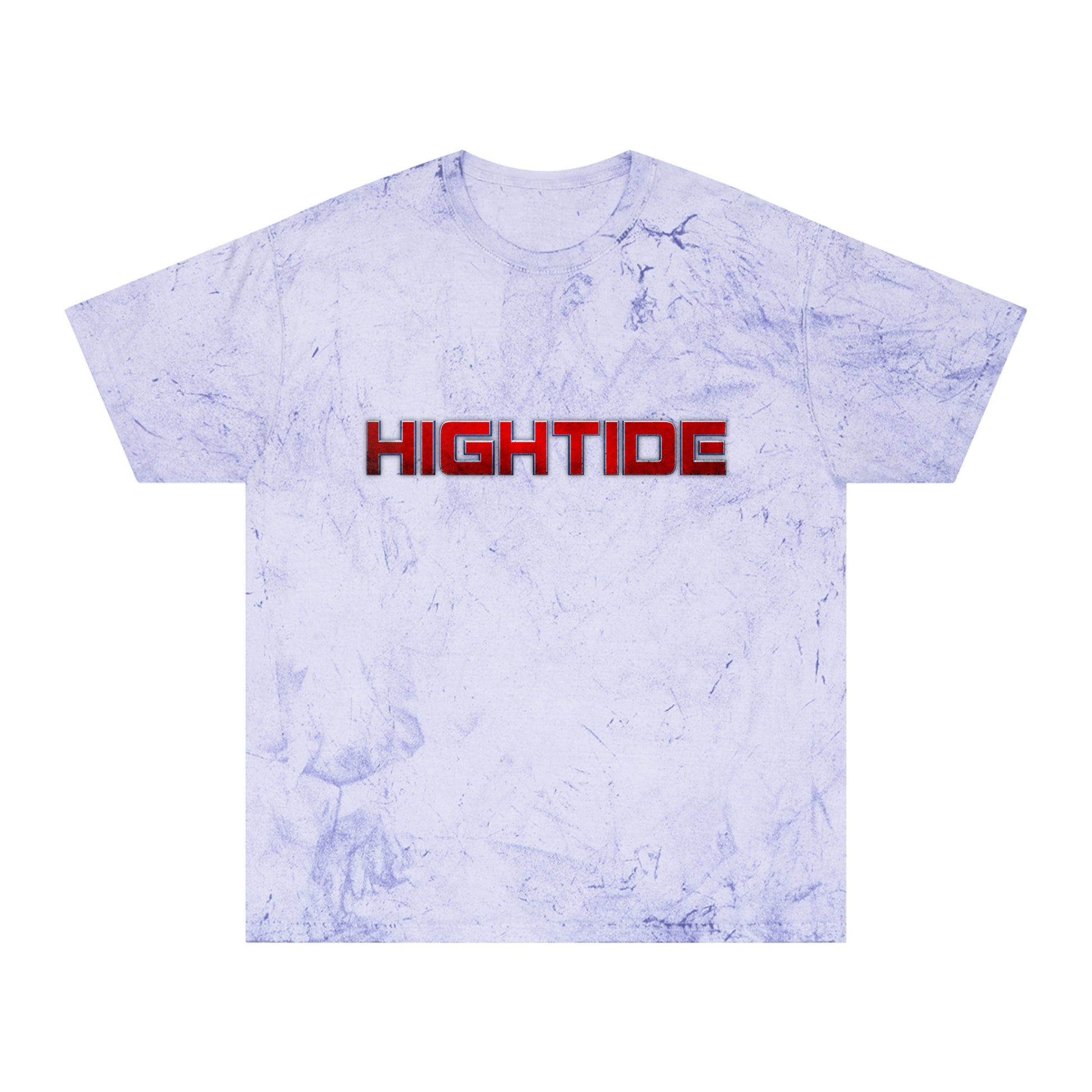 Colorful Unisex T-Shirt - High Tide Vibe, Summer Style, Casual Wear, Gift for Friends, Vibrant Tie-Dye Top