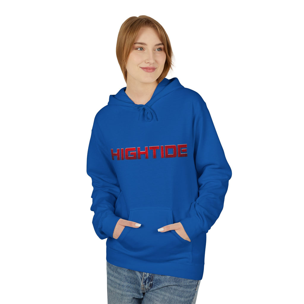 High Tide Softstyle Hoodie, Unisex Fleece Sweatshirt, Beach Vibe Apparel, Unique Gift for Surfers, Casual Comfort Wear