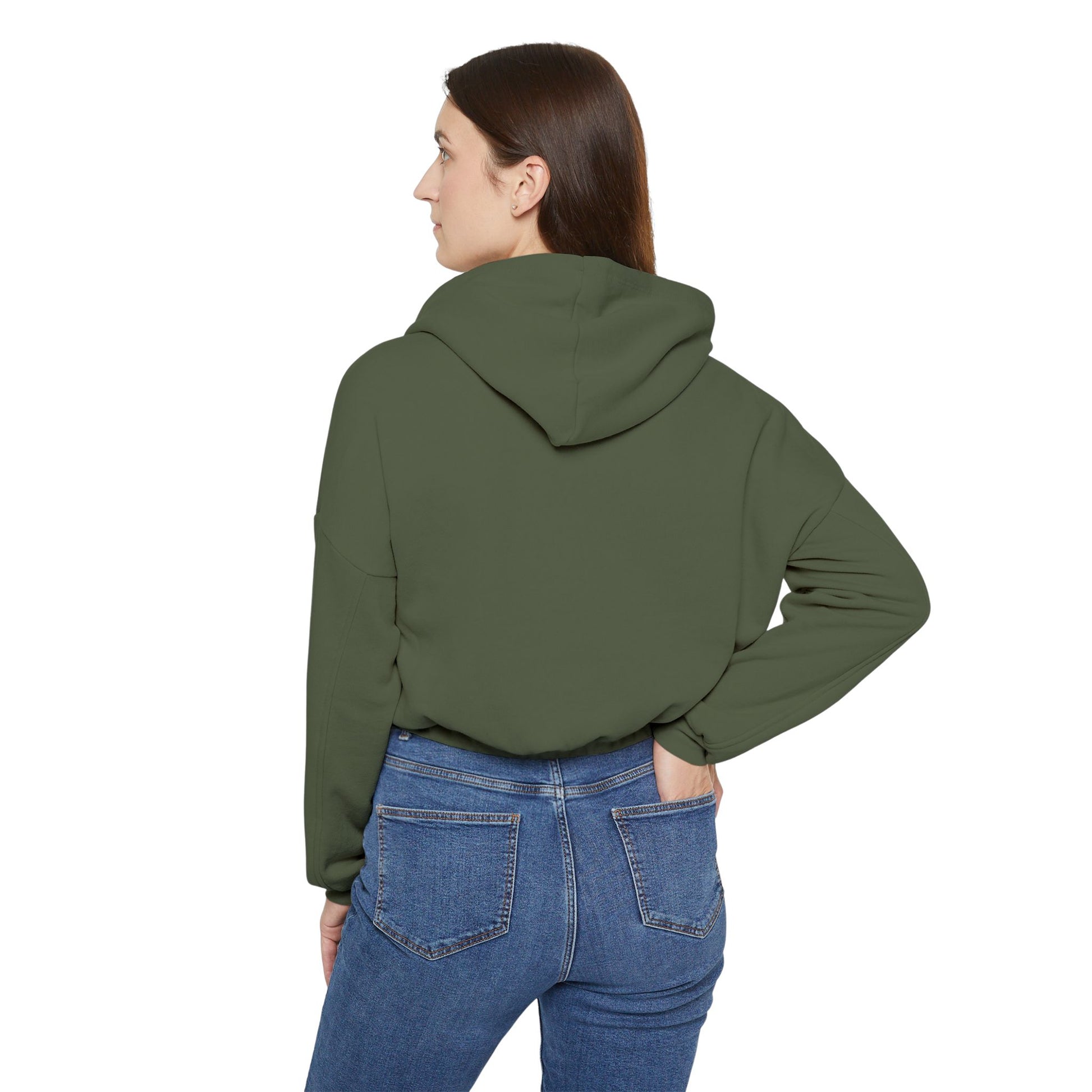 Trendy Women's Cinched Hoodie, Casual Streetwear, Perfect for Everyday Wear, Gift for Her, Stylish Layering Piece