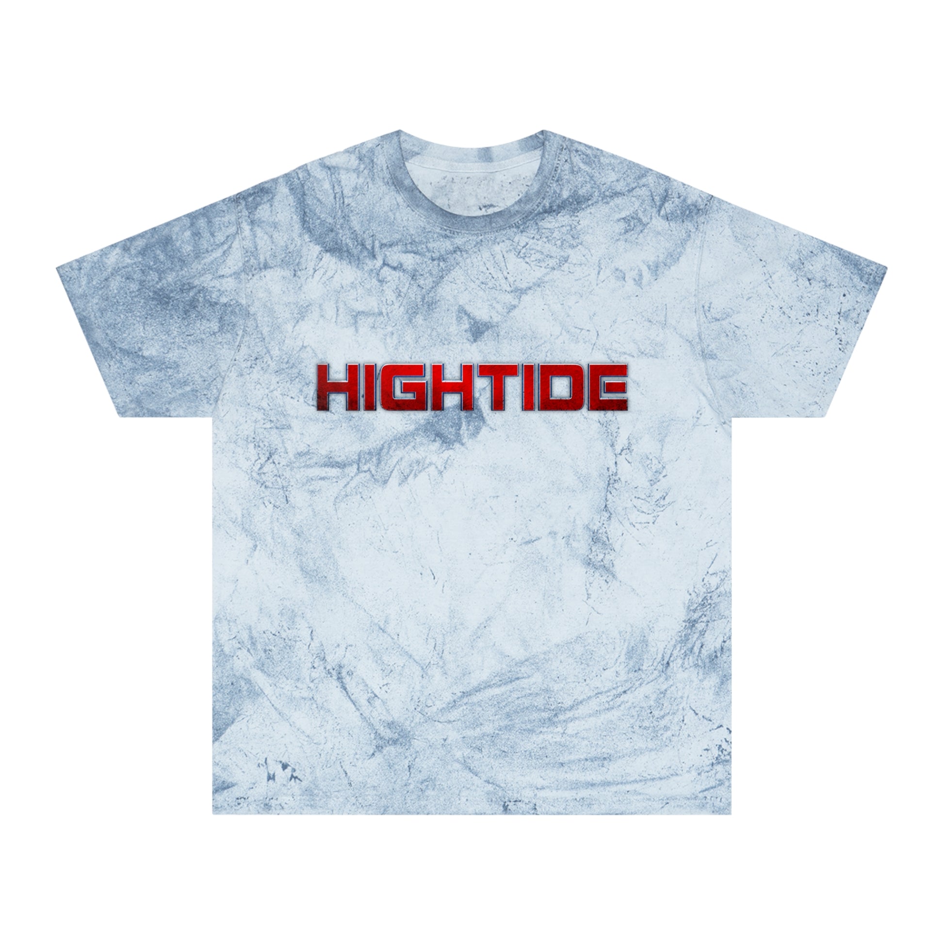 Colorful Unisex T-Shirt - High Tide Vibe, Summer Style, Casual Wear, Gift for Friends, Vibrant Tie-Dye Top