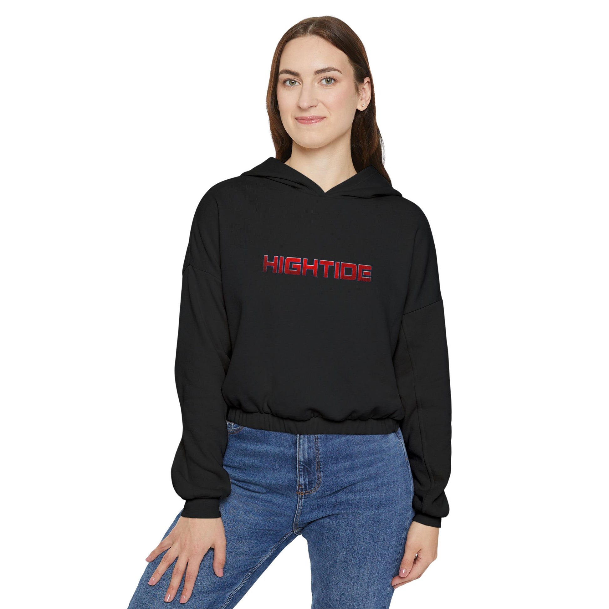 Trendy Women's Cinched Hoodie, Casual Streetwear, Perfect for Everyday Wear, Gift for Her, Stylish Layering Piece