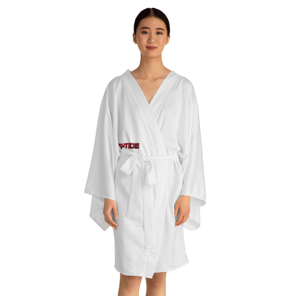 Chic Long Sleeve Kimono Robe, Lounge Wear, Loungewear, Spa Day Gift, Relaxation Attire, Cozy Home Wear, Lightweight Robe